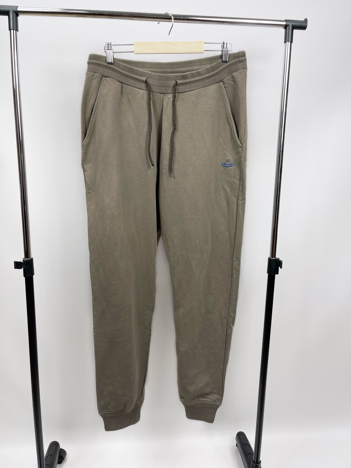 Vivienne Westwood Vivienne Westwood Track Pants Size M Beige Logo Men's Size US 32 / EU 48 - 1 Thumbnail