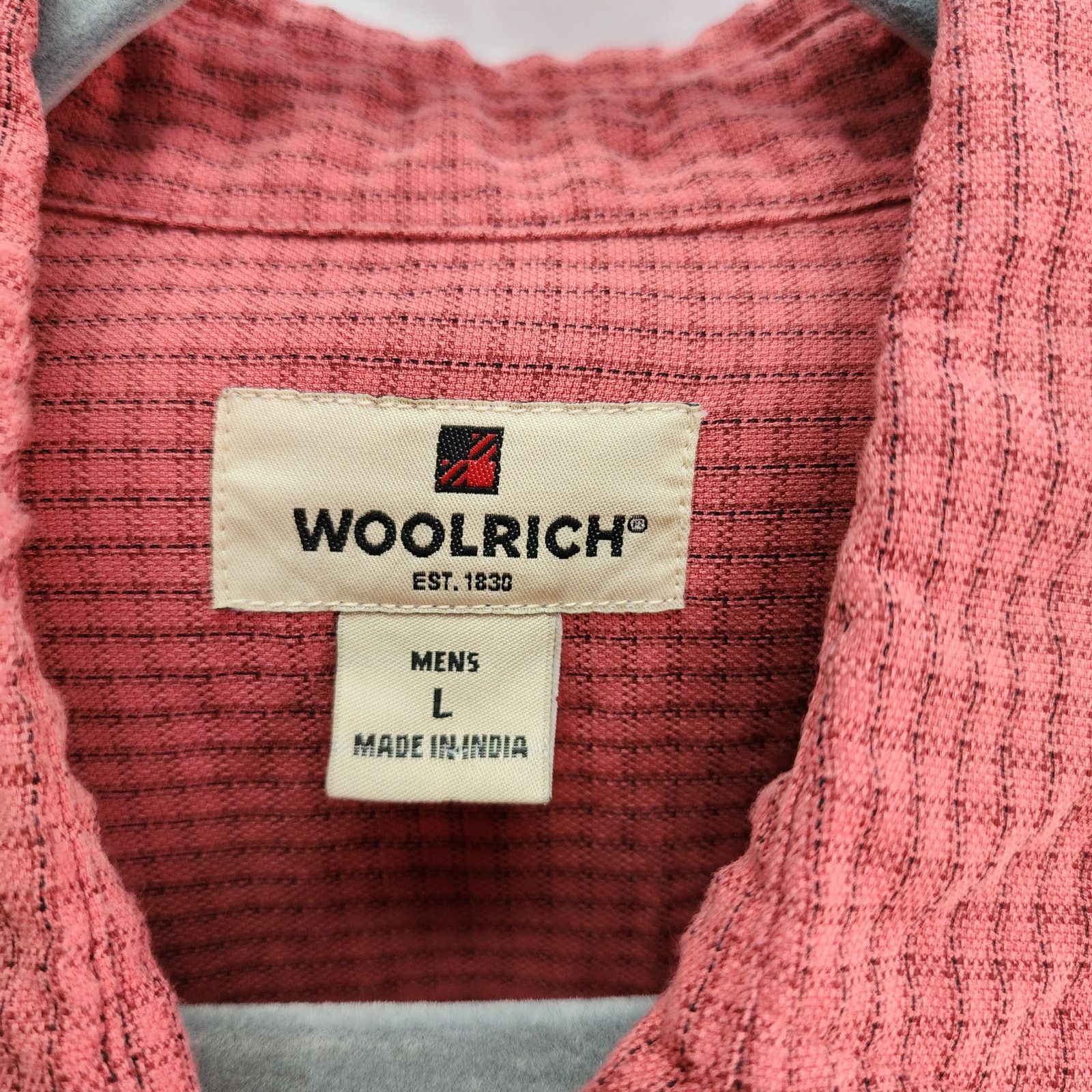 Other Woolrich Men's Red Checkered Button front Shirt Size Large Size US XL / EU 56 / 4 - 7 Thumbnail