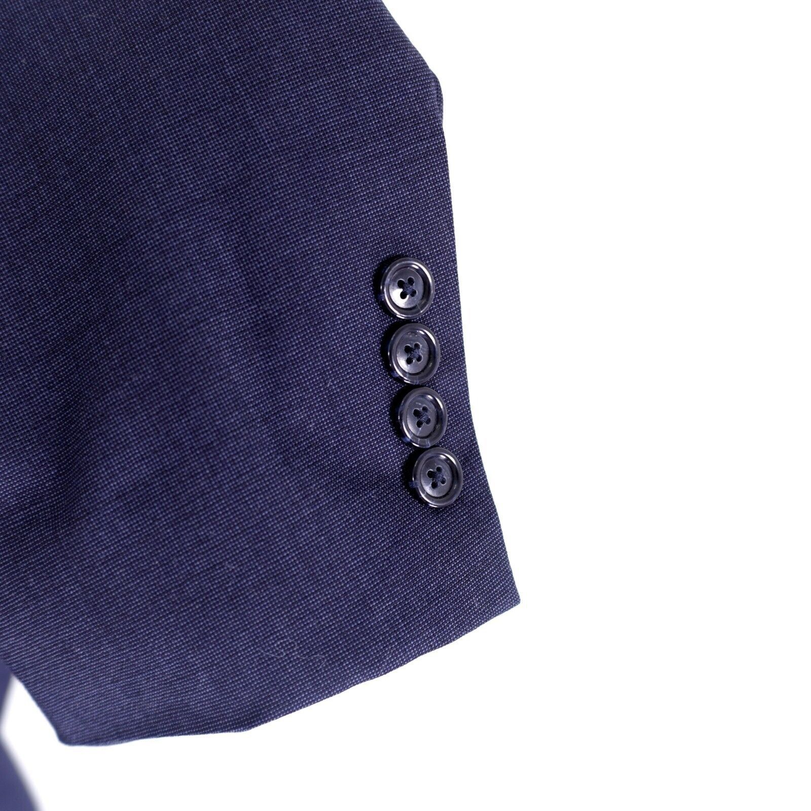 Jos. A. Bank Jos A Bank Blue Nailshead Wool 2 Button Blazer 42L Size 42L - 4 Thumbnail