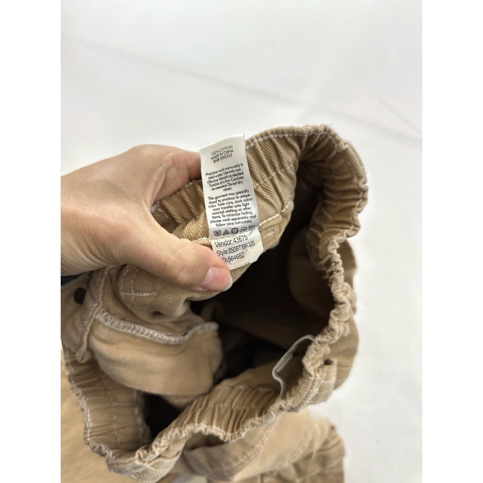 Pacsun VINTAGE PacSun Jeans Women’s XS Extra Small Khaki Elastic Waist Cargo Size 26" / US 2 / IT 38 - 5 Thumbnail