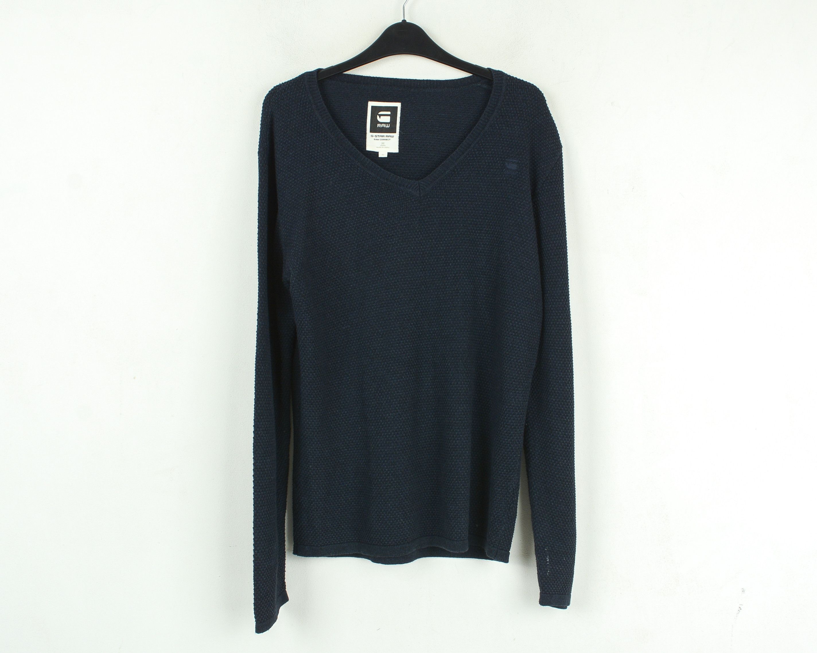 G-Star Lockstart Knit Pullover Sweater Textured Jumper Top M Size US M / EU 48-50 / 2 - 1 Thumbnail