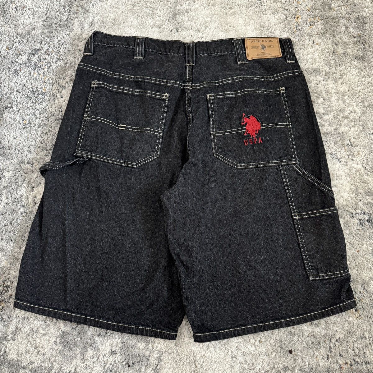 JNCO × U.S. Polo Assn. × Vintage VTG y2k Us polo assn baggy embroidered JNCO style carpenter Size US 36 / EU 52 - 1 Thumbnail