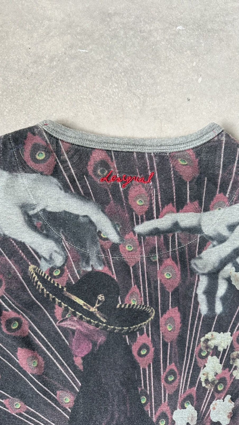 Desigual DESIGUAL MEN FULLPRINT BUTTON TEE Size US L / EU 52-54 / 3 - 8 Thumbnail