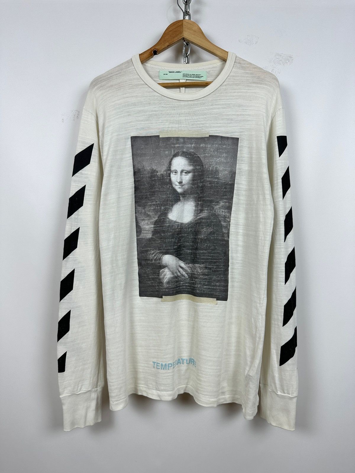 Off White Off White Mona Lisa Temperature Long Sleeve Shirt Grailed