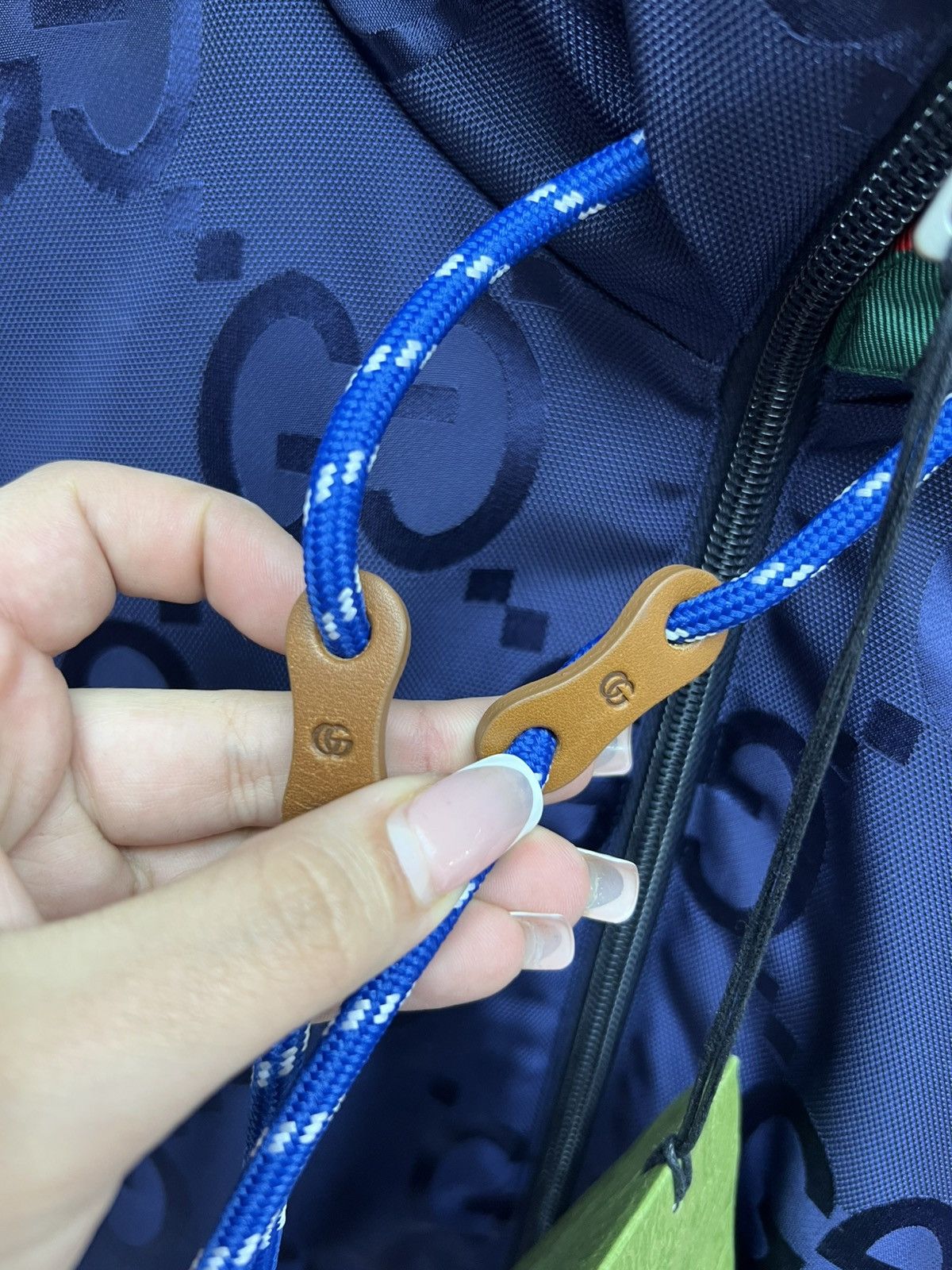 Gucci Gucci Nylon Monogram Hoodie Size US XL / EU 56 / 4 - 6 Thumbnail