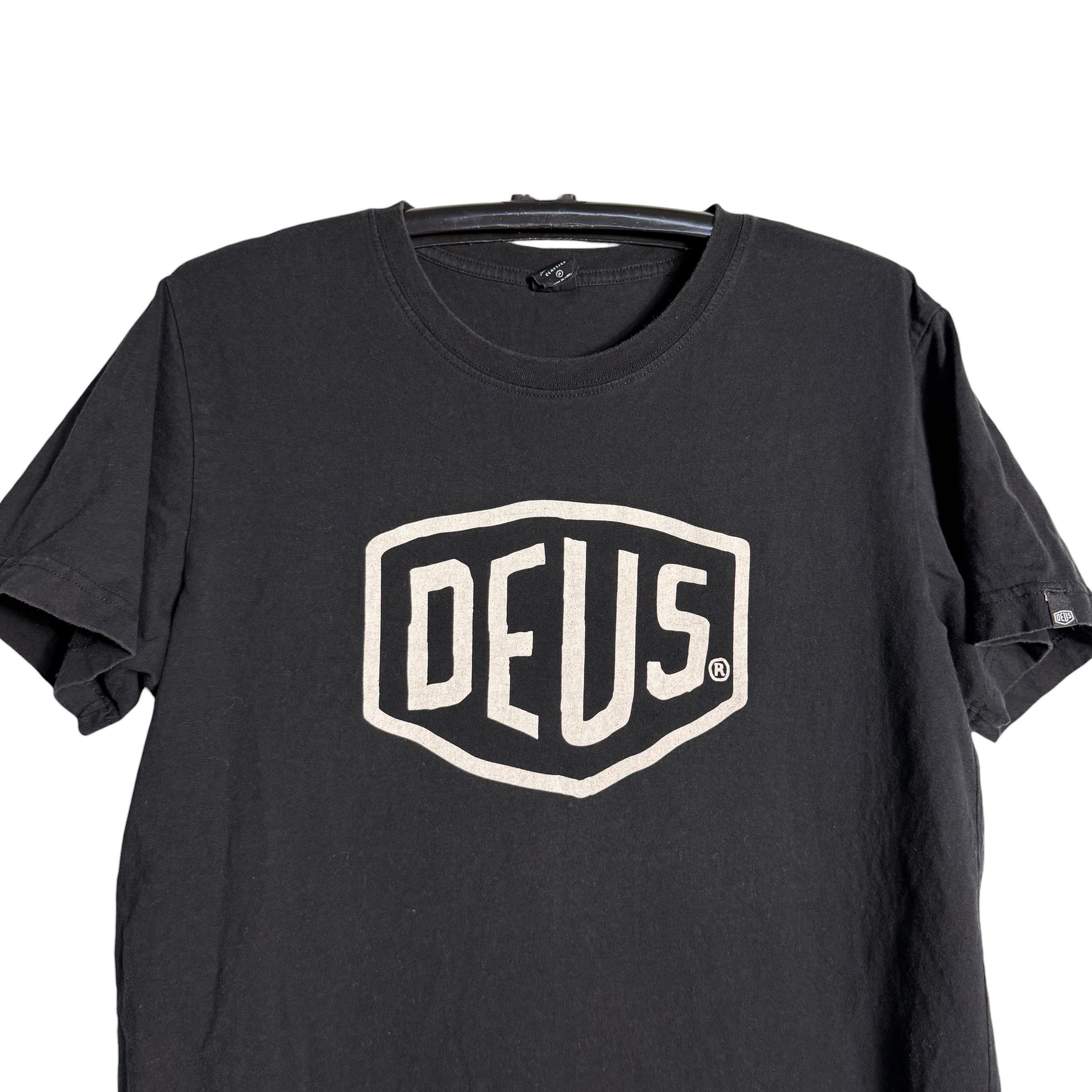 Deus Ex Machina 🔥RARE🔥Vintage Deus Ex Machina Spellout T-shirt Size US M / EU 48-50 / 2 - 2 Thumbnail