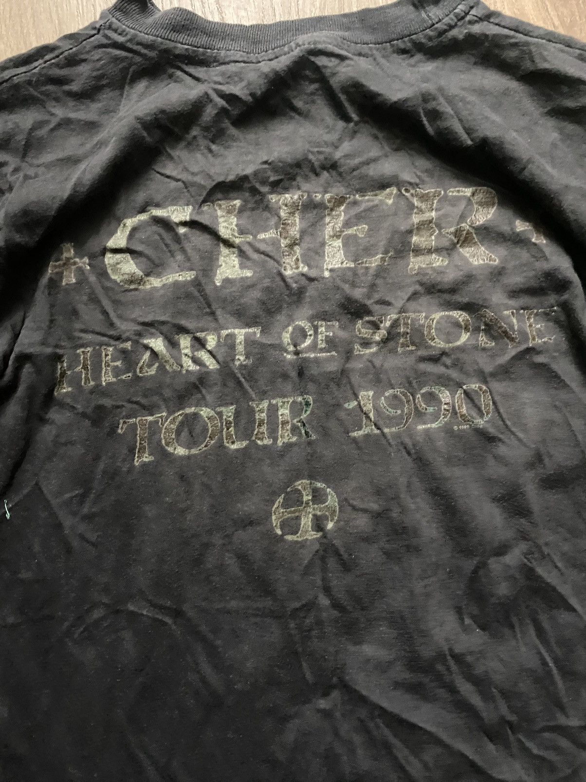 1990 Cher “heart of stone” Tee