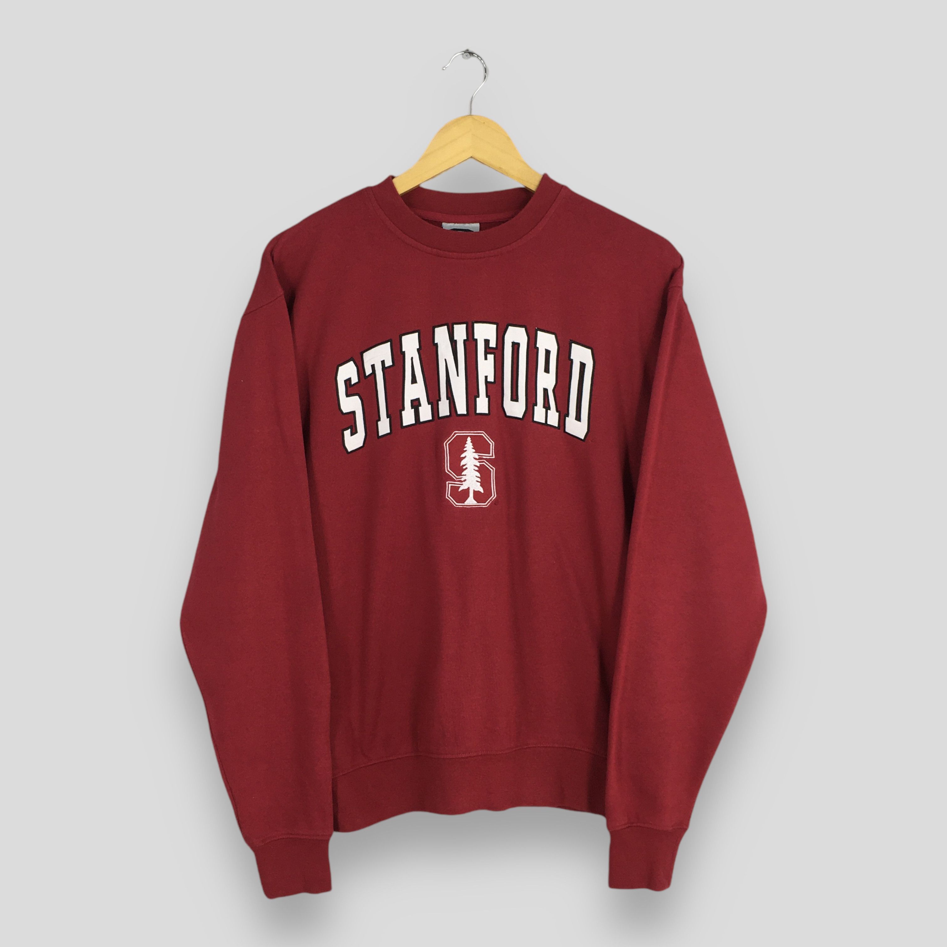 NCAA × Vintage Vintage Y2K Stanford University Red Sweatshirt Medium Size US M / EU 48-50 / 2 - 1 Thumbnail
