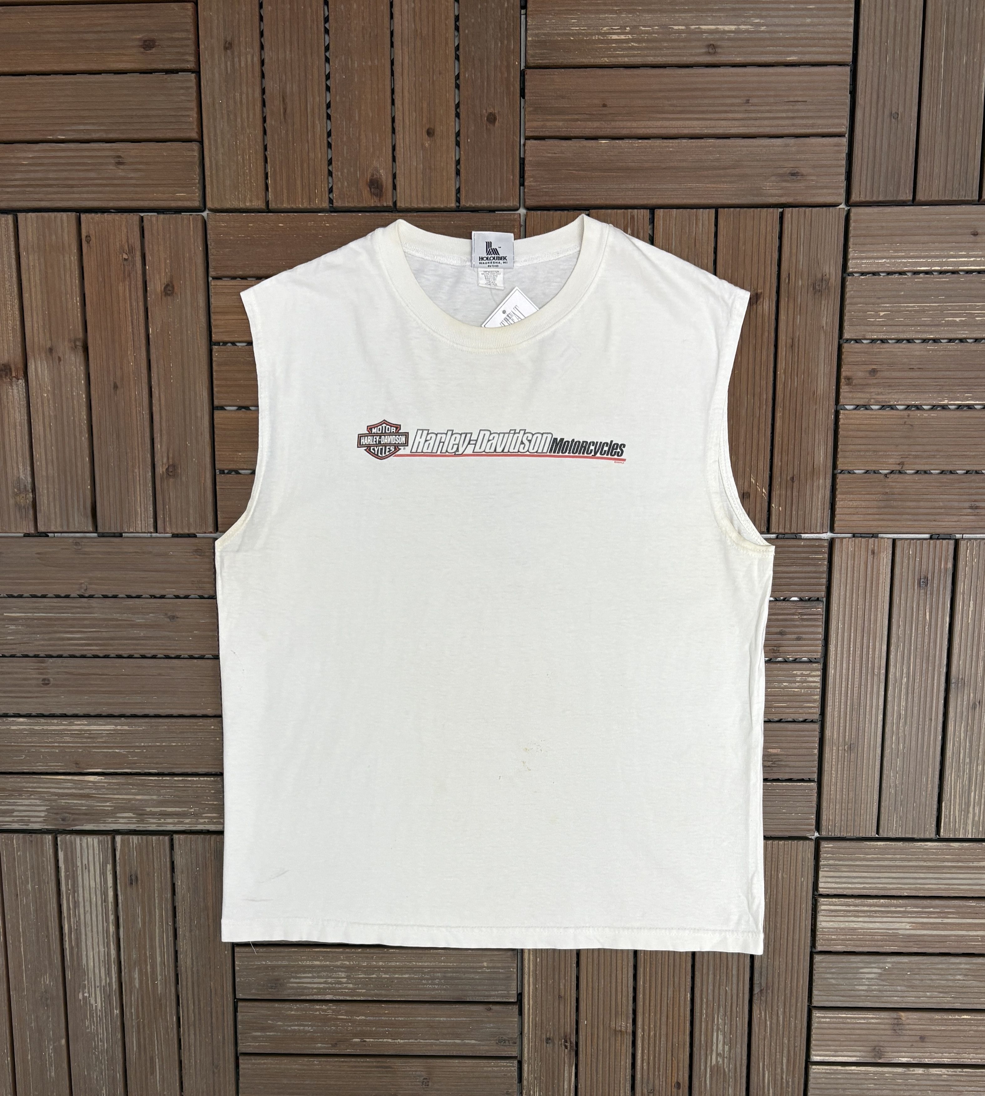 Vintage Harley Davidson Hilo, Hawaii Vintage Tank Top Tee Size US L / EU 52-54 / 3 - 1 Thumbnail