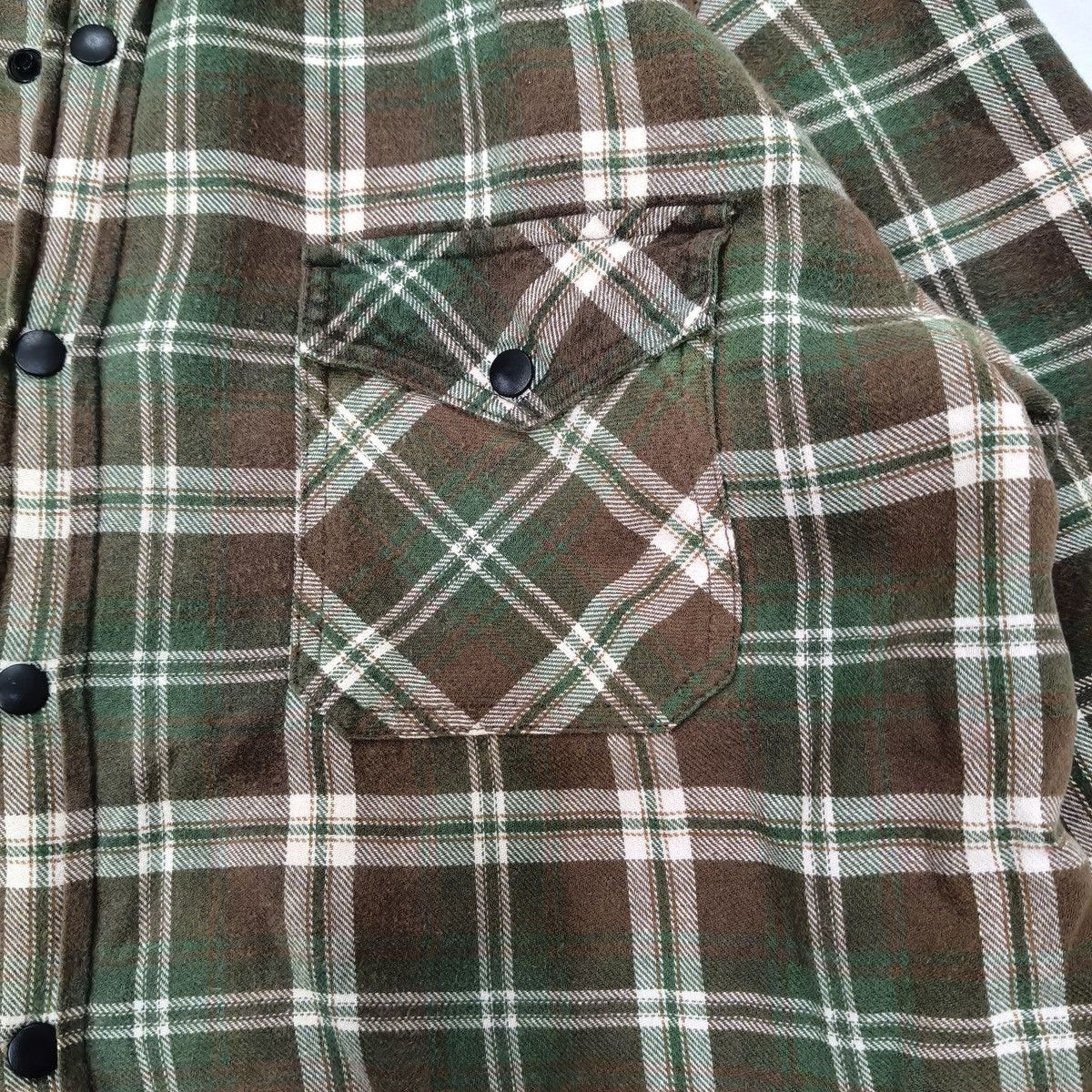 Japanese Brand Vintage Clothes Truck Quilted Flannel Jacket Size US L / EU 52-54 / 3 - 12 Thumbnail