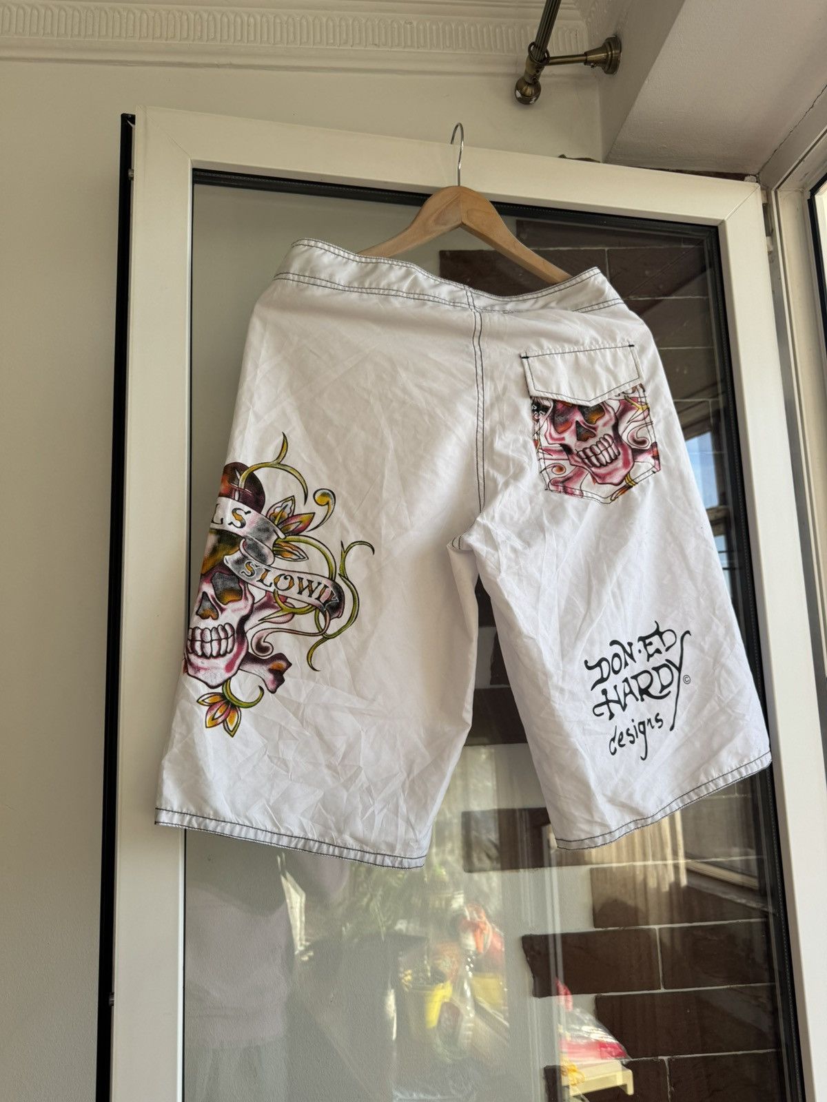 Ed Hardy New Ed hardy shorts Size US 31 - 12 Thumbnail