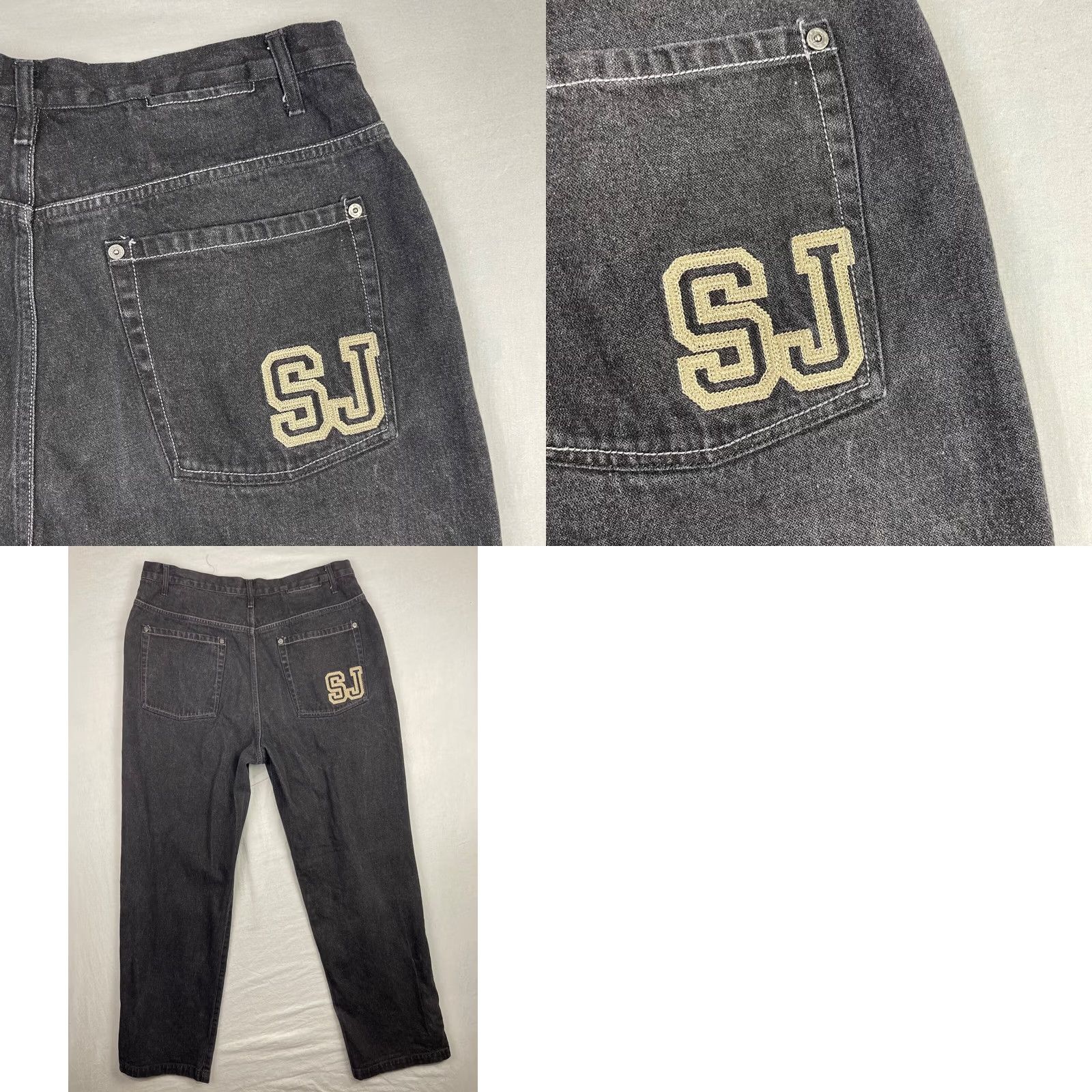 Sean John Sean John Jeans Mens 38 Fits 36x34 Baggy Denim Wide-Leg Vintage Hip Hop Jeans Men Size US 38 / EU 54 - 9 Thumbnail