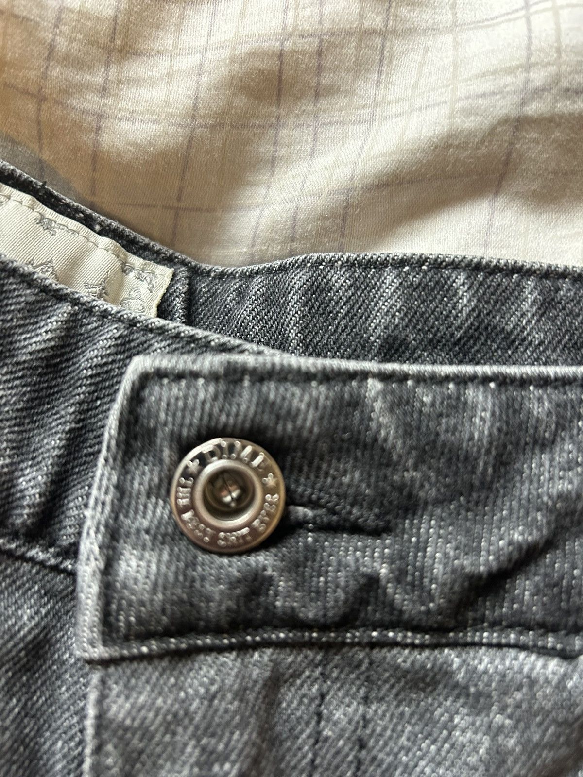 Dime Dime Cross Stitch Denim - Black Size US 30 / EU 46 - 5 Thumbnail