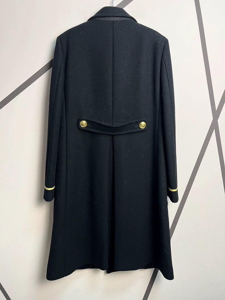 Saint Laurent Paris Saint Laurent Double-Breasted Wool Coat-2507 Size US XXL / EU 58 / 5 - 2 Thumbnail