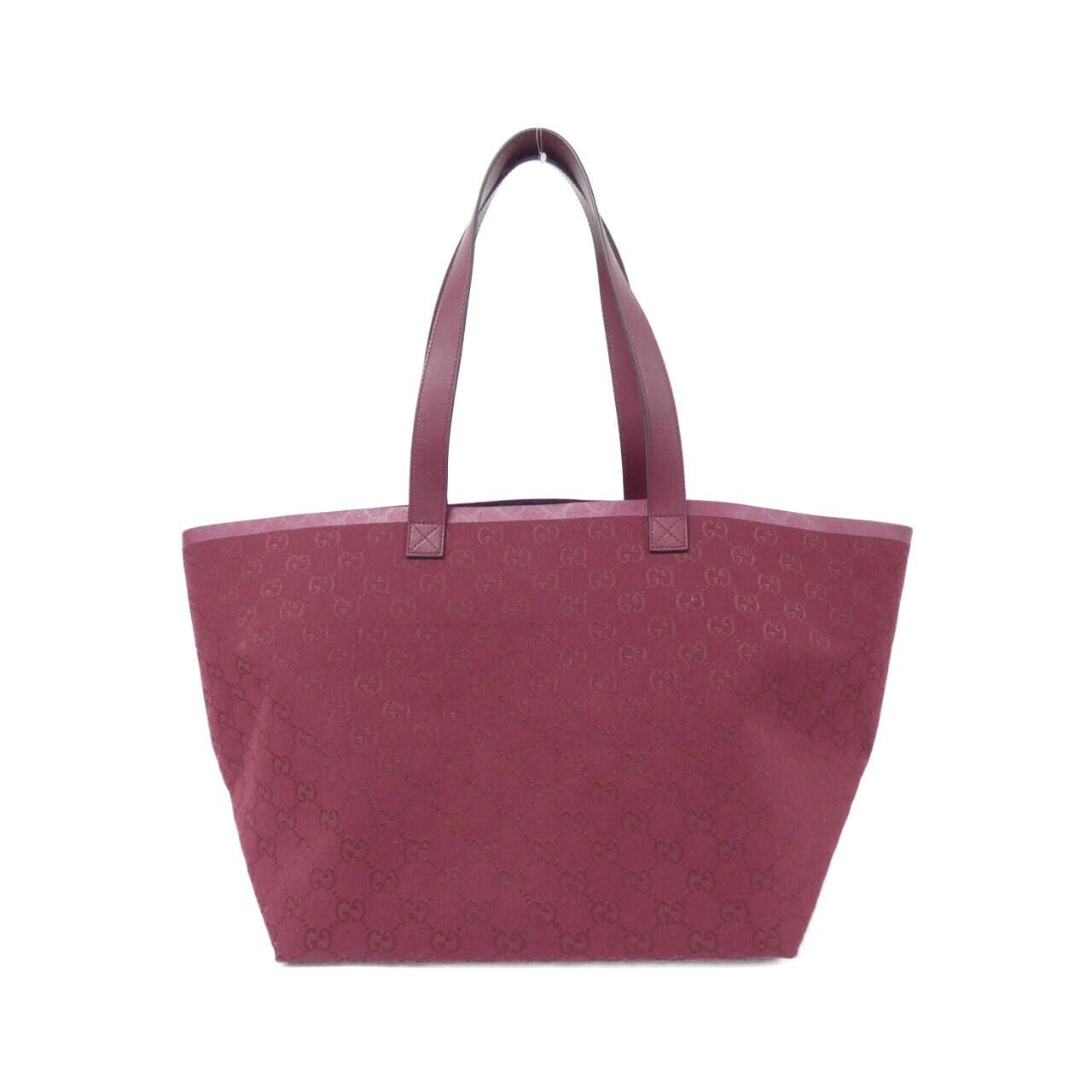 Gucci Gucci Gucci Totissima GG Canvas Leather Tote Bag Leather Tote Bag 788203FADH5 DUTY FREE for USA Size ONE SIZE - 1 Thumbnail