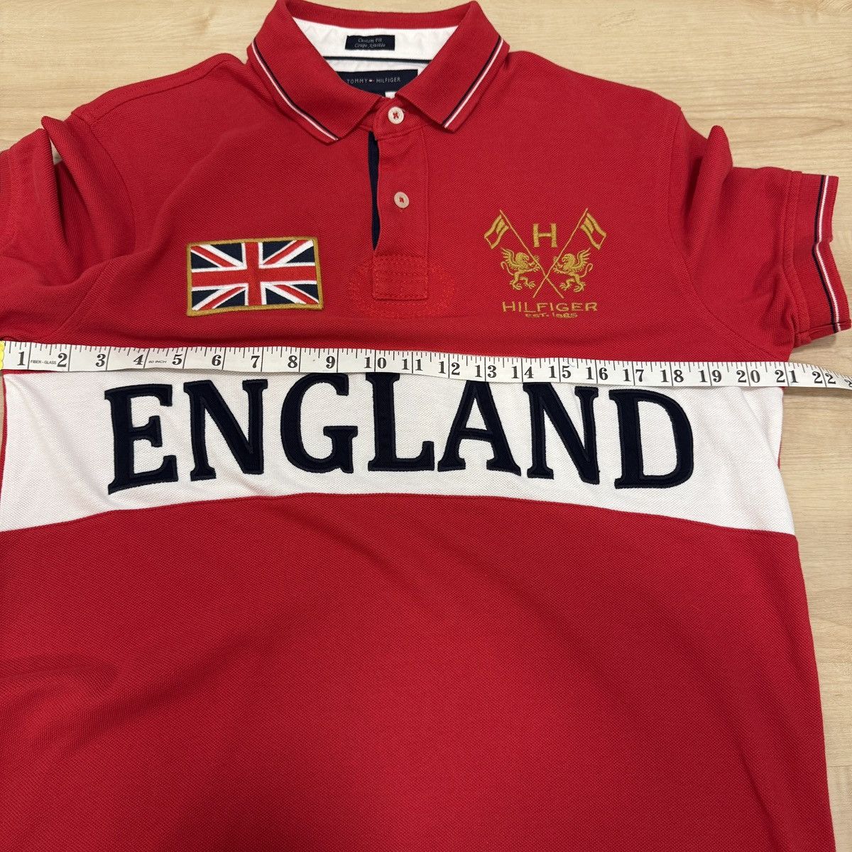 Tommy Hilfiger Tommy Hilfiger – Rare Collector’s England Rugby Polo – M Size US M / EU 48-50 / 2 - 5 Thumbnail