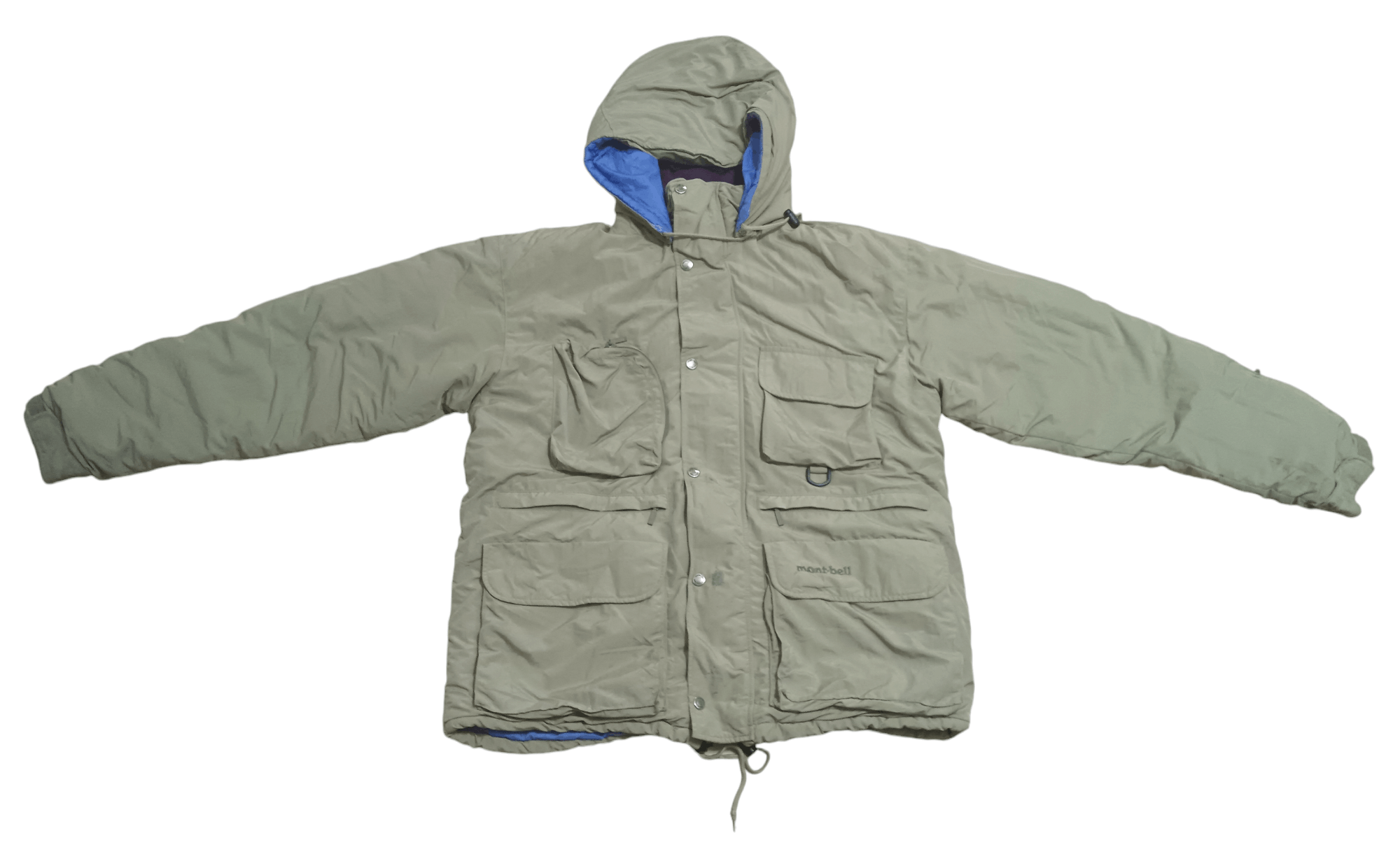 Japanese Brand MONTBELL MULTIPOCKET HOODED PUFFER OUTDOOR JACKET Size US M / EU 48-50 / 2 - 1 Thumbnail