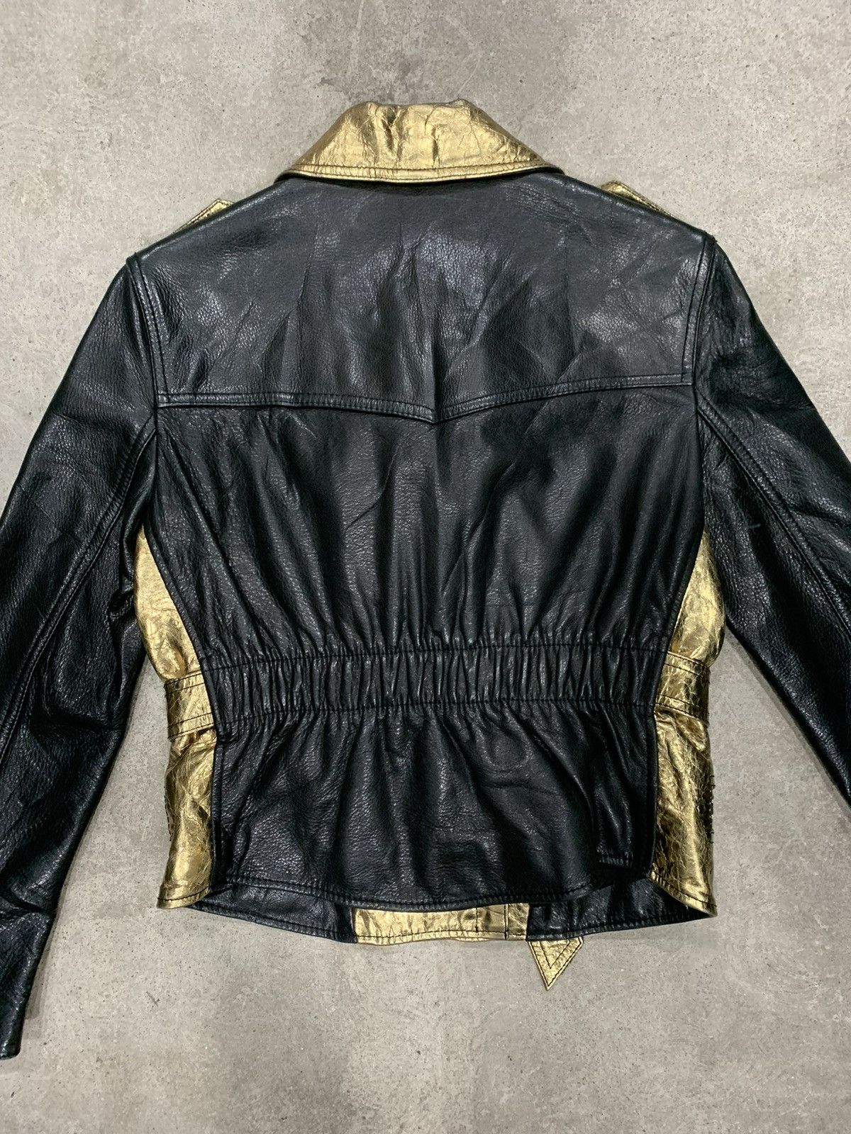 3.1 Phillip Lim PHILIP LIM GOLD METALLIC LEATHER JACKET Size US M / EU 48-50 / 2 - 7 Thumbnail