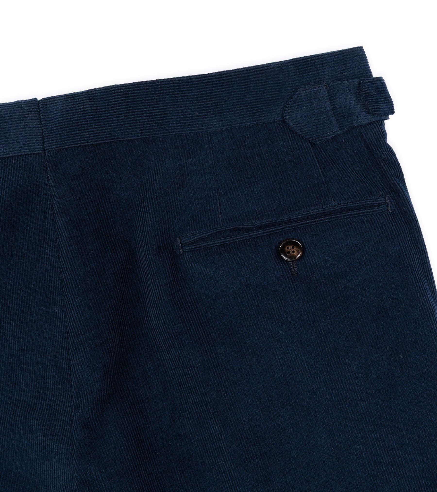 Other Trunk Clothiers Wigmore Italian Needlecord Trousers Navy Size US 32 / EU 48 - 10 Thumbnail