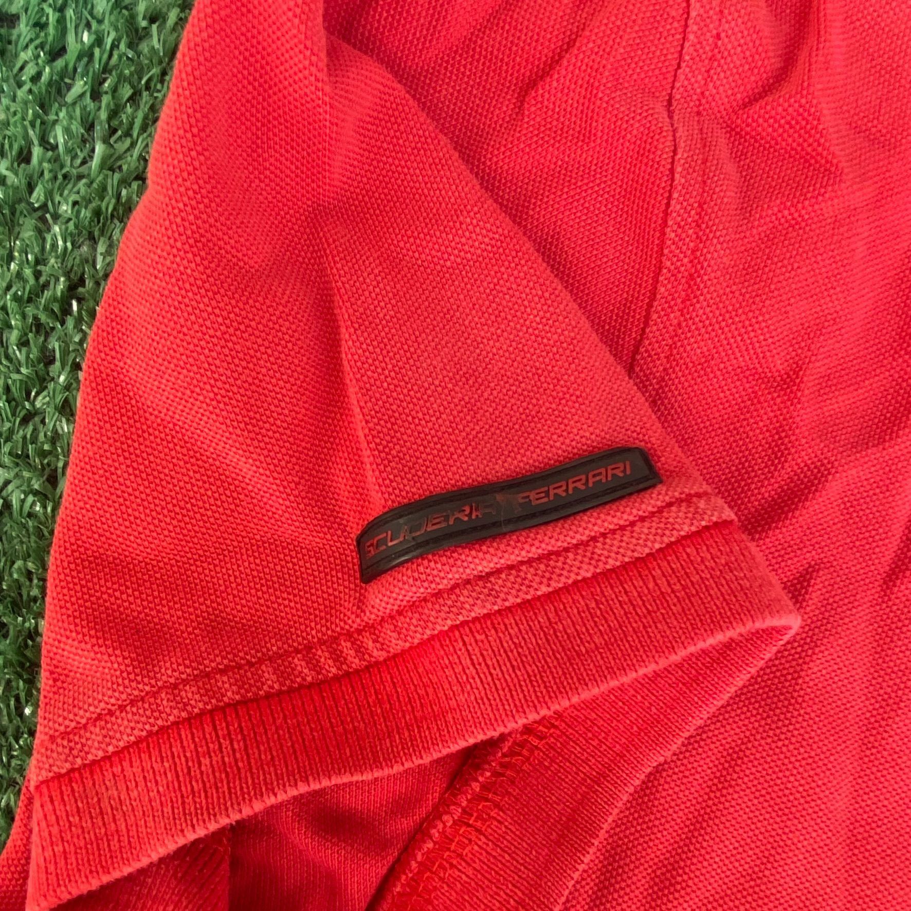 Ferrari Vintage Y2K Scuderia Ferrari Polo Shirt Formula 1 Uno Racing Size US L / EU 52-54 / 3 - 4 Thumbnail