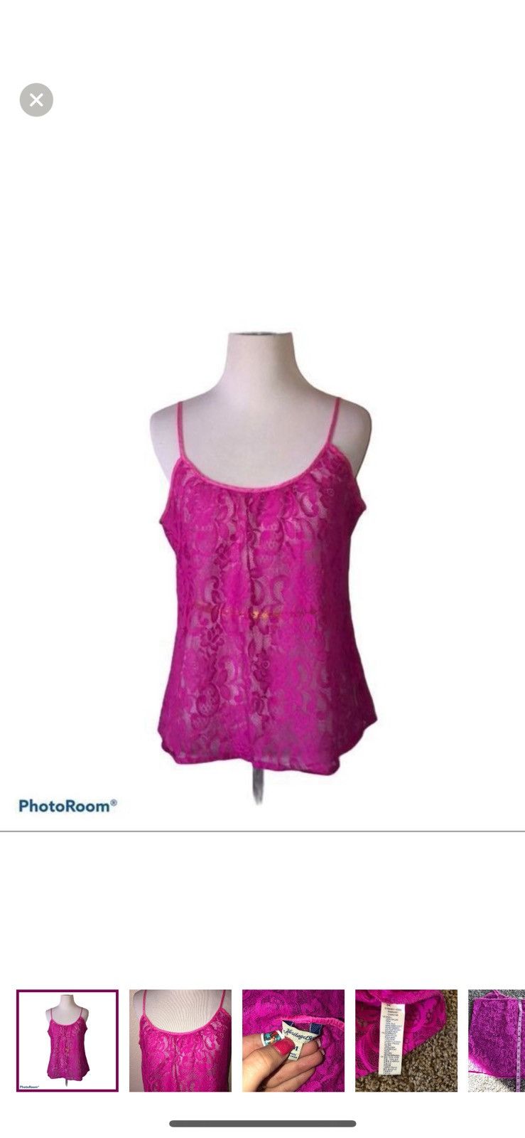 Heritage1981 Heritage 1981 medium lace tank top Size M / US 6-8 / IT 42-44 - 1 Thumbnail