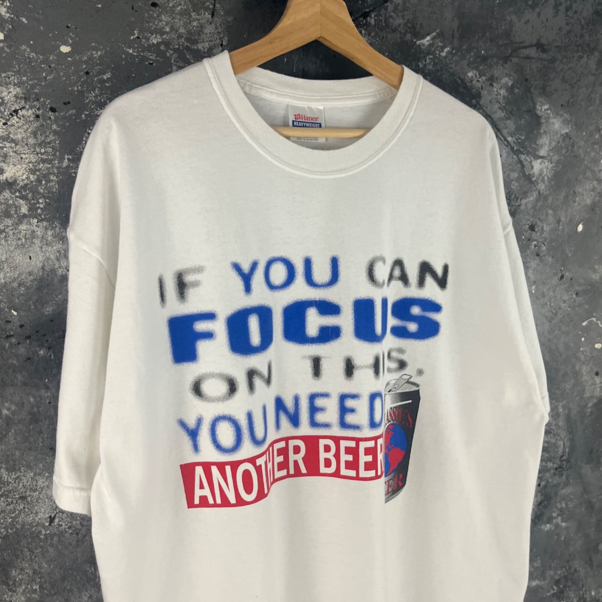Vintage Vintage 90’s Beer humor shirt Size US XL / EU 56 / 4 - 2 Thumbnail