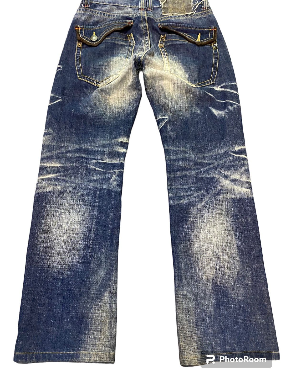 Hysteric Glamour Japan 🇯🇵 brand R seluage mud wash distressed Size US 32 / EU 48 - 2 Thumbnail