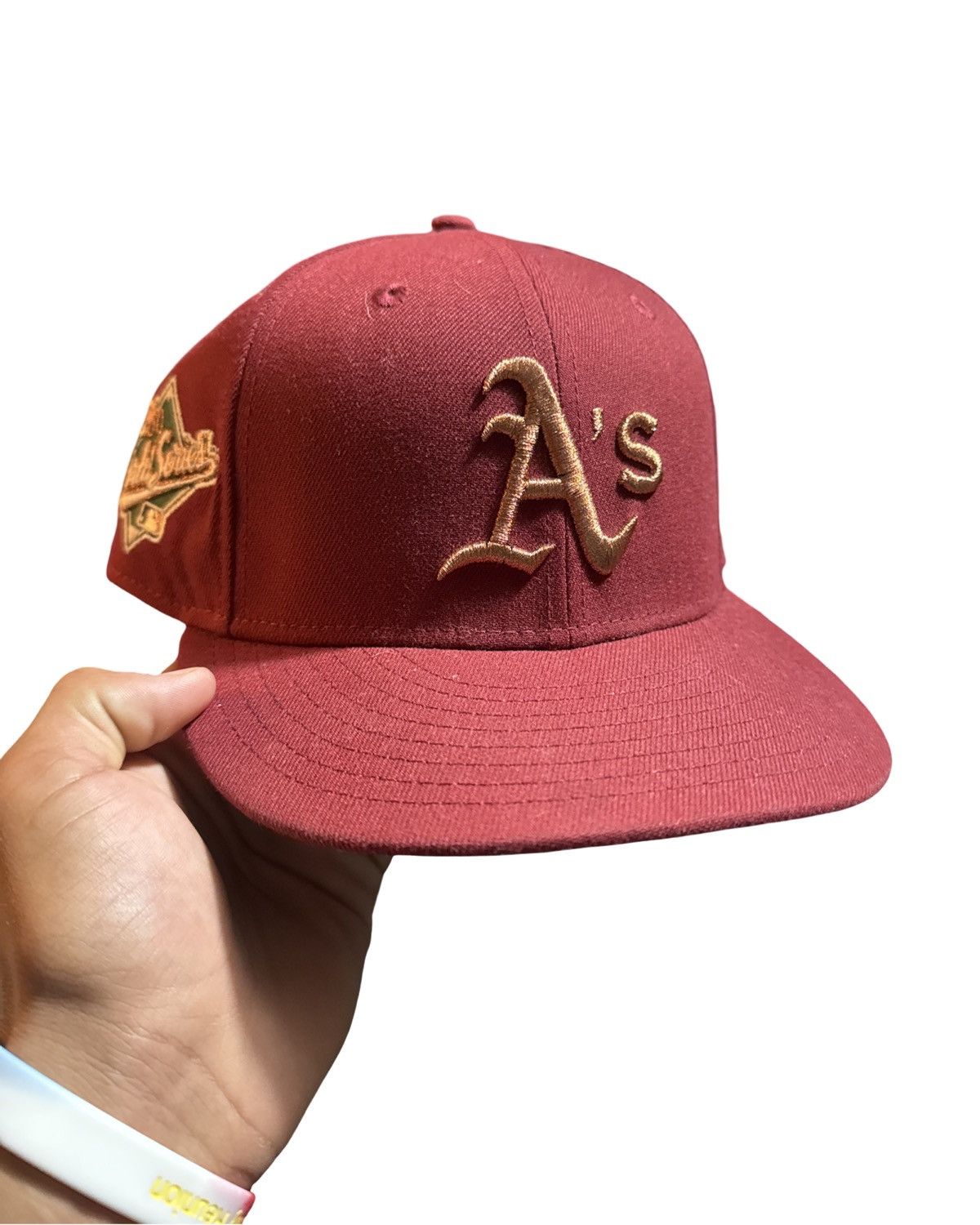 New Era New Era Fitted Athletics Hat 7 1/4 Size ONE SIZE - 1 Thumbnail