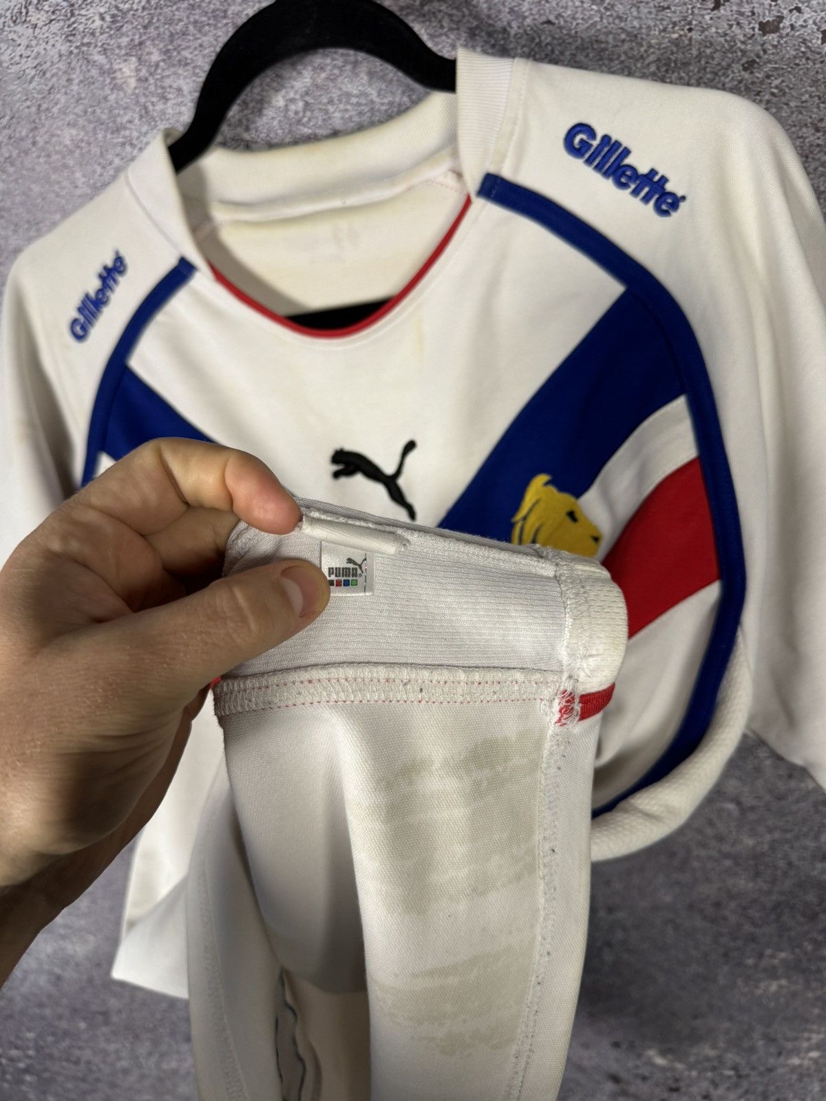 Puma × Vintage GREAT BRITAIN RUGBY LEAGUE BRITISH ISLES 2007 rugby JERSEY Size US S / EU 44-46 / 1 - 11 Thumbnail