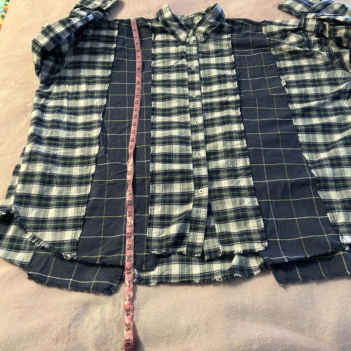 Bdg BDG Urban Outfitters Robbie Spliced Plaid Flannel oversized Size L / US 10 / IT 46 - 10 Thumbnail