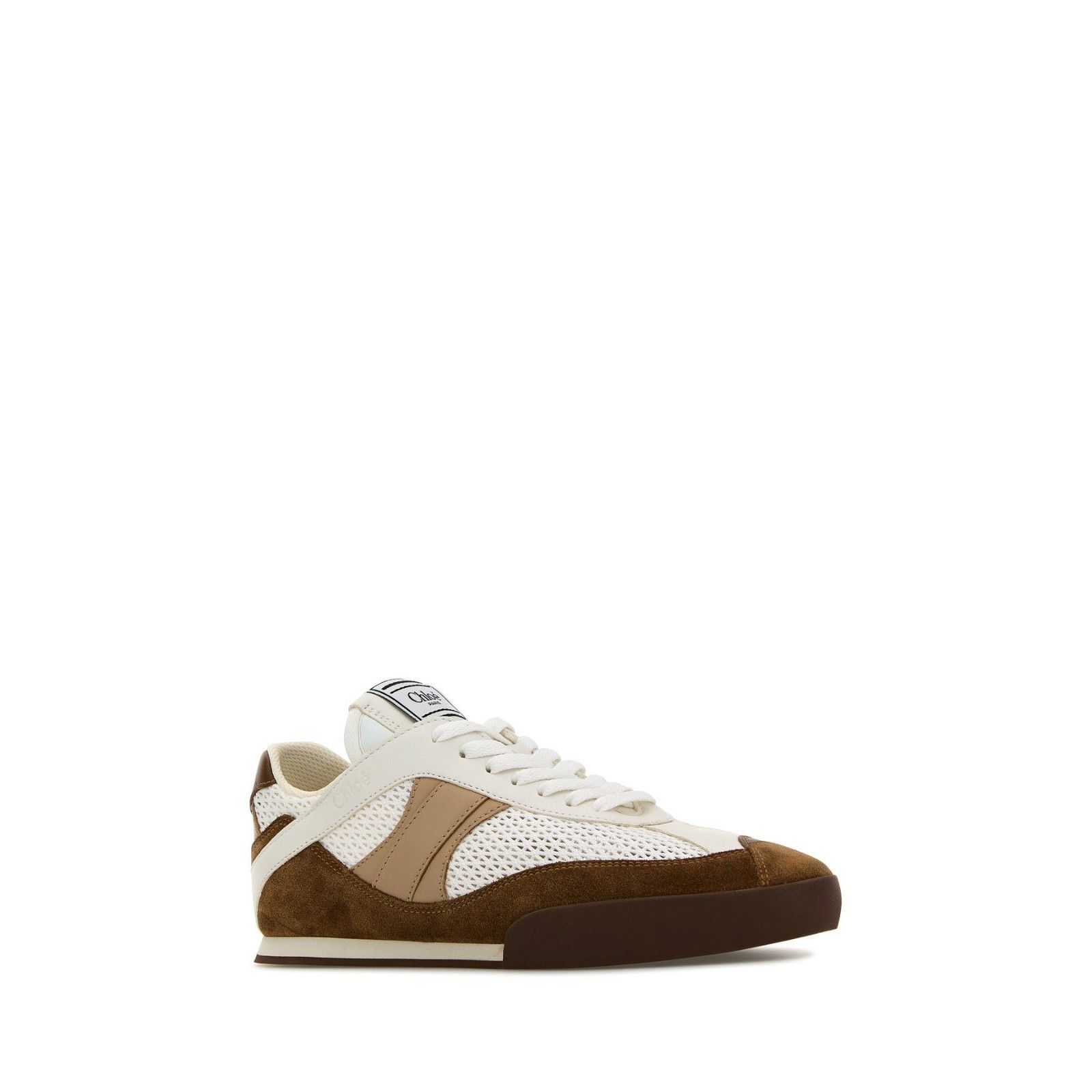 Chloe Chloe Kick Multicolor Mesh Leather Brown Sneakers New & Auth Size US 11 / IT 41 - 2 Thumbnail
