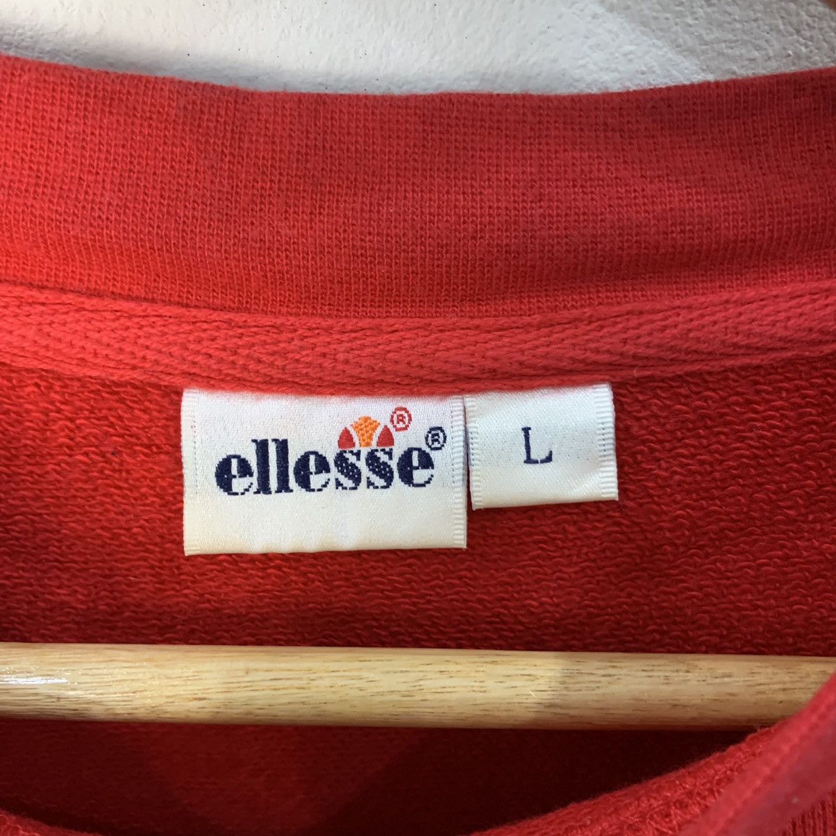 Ellesse Ellesse Sweatshirt Red Spellout Medium Size Pullover Size US M / EU 48-50 / 2 - 4 Thumbnail