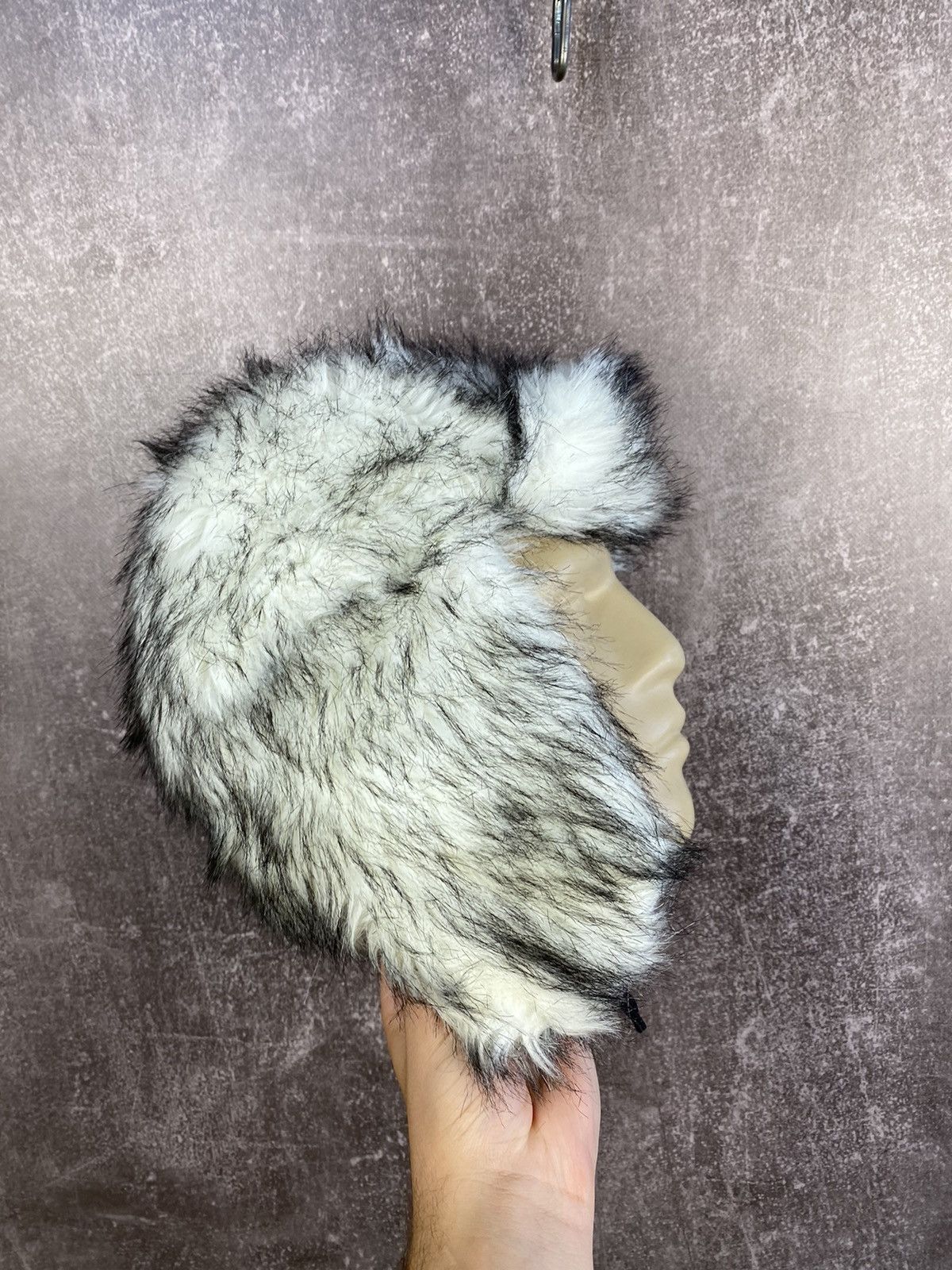 Vintage Vintage Fur Ushanka Beanie Mohair Trapper Hat VTg Size ONE SIZE - 11 Thumbnail
