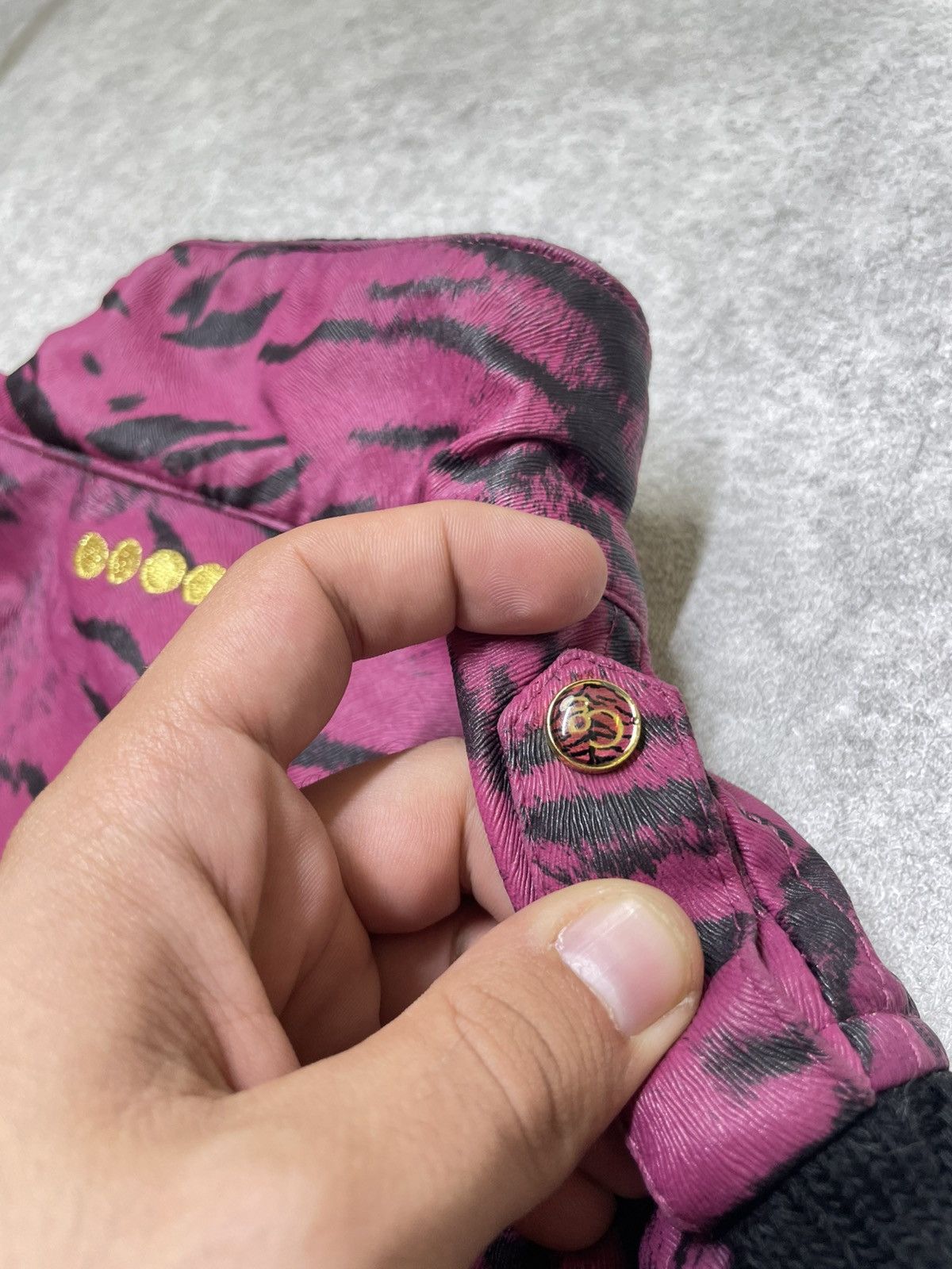 If Six Was Nine × Japanese Brand × Le Grande Bleu (L.G.B.) WCJ Leopard Knit Bomber — 2000s Tokyo Energy Size US M / EU 48-50 / 2 - 19 Thumbnail