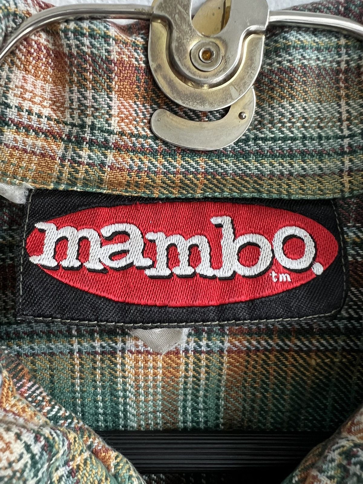 Hook-Ups 1990s Mambo Beautiful Shadow Plaid Patch Pocket Work Jacket Size US L / EU 52-54 / 3 - 7 Thumbnail