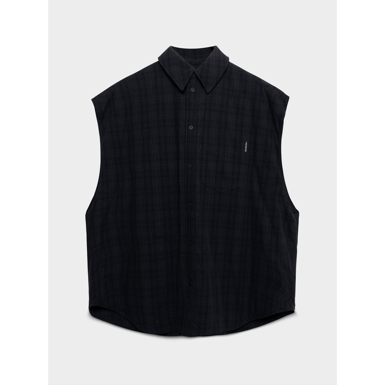 Balenciaga Cutout Flannel Size US XXS / EU 40 - 2 Thumbnail