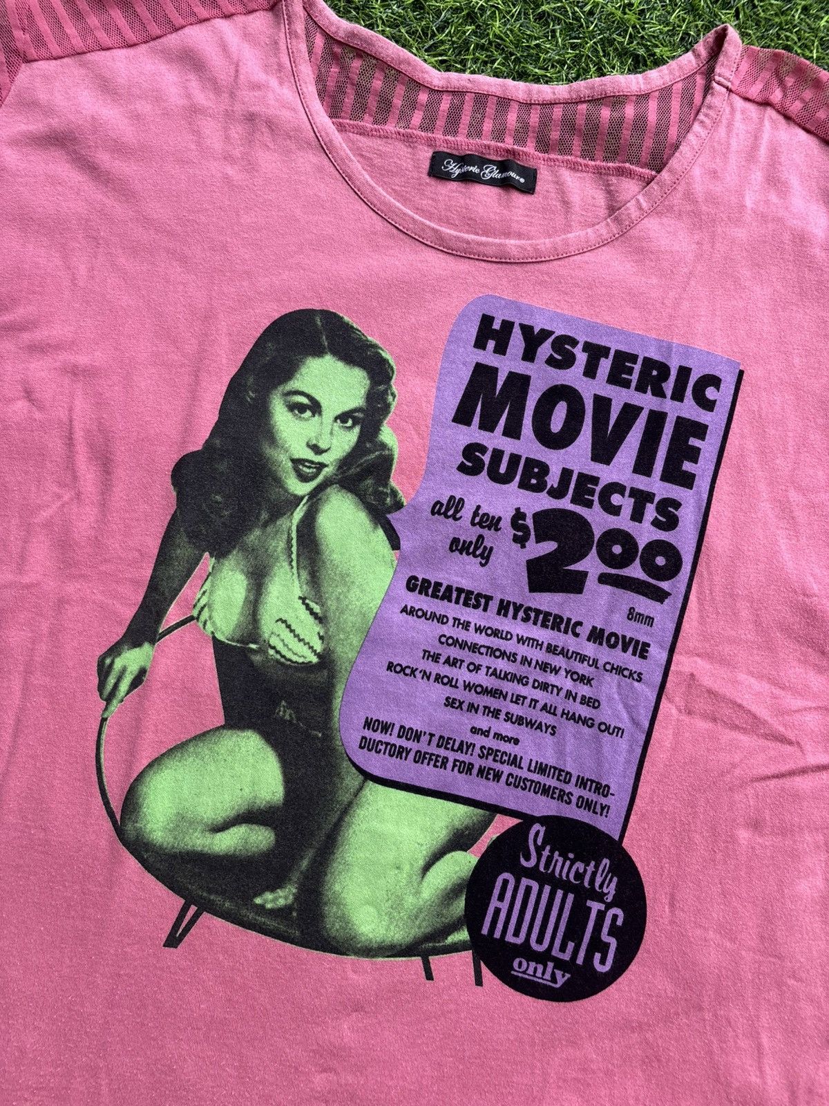 Hysteric Glamour Y2k Hysteric Glamour Movie Women's Tshirt Size ONE SIZE - 6 Thumbnail