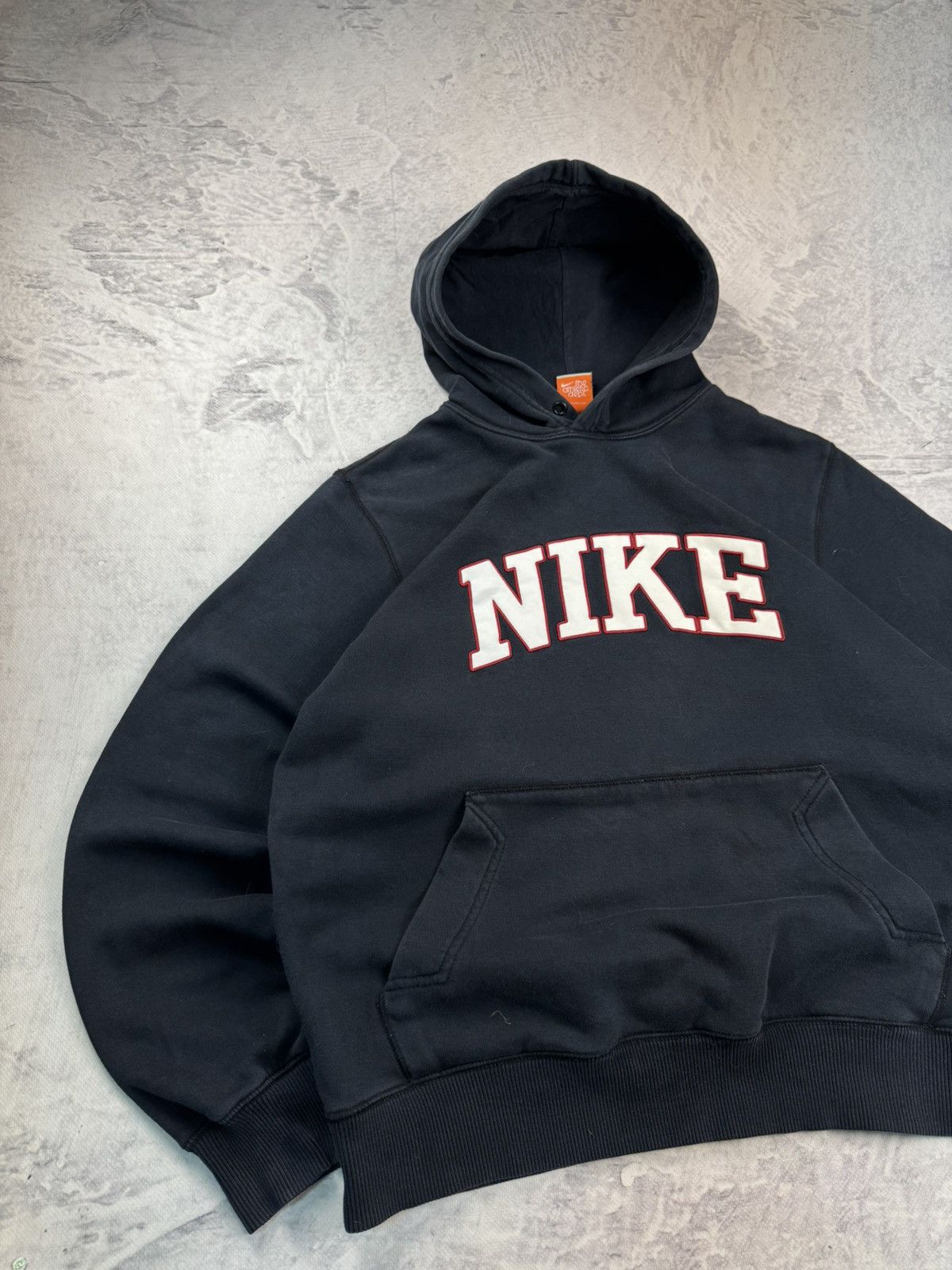 Nike × Vintage NIKE VINTAGE CENTER LOGO OVERSIZE BOXY HOODIE Size US S / EU 44-46 / 1 - 2 Thumbnail