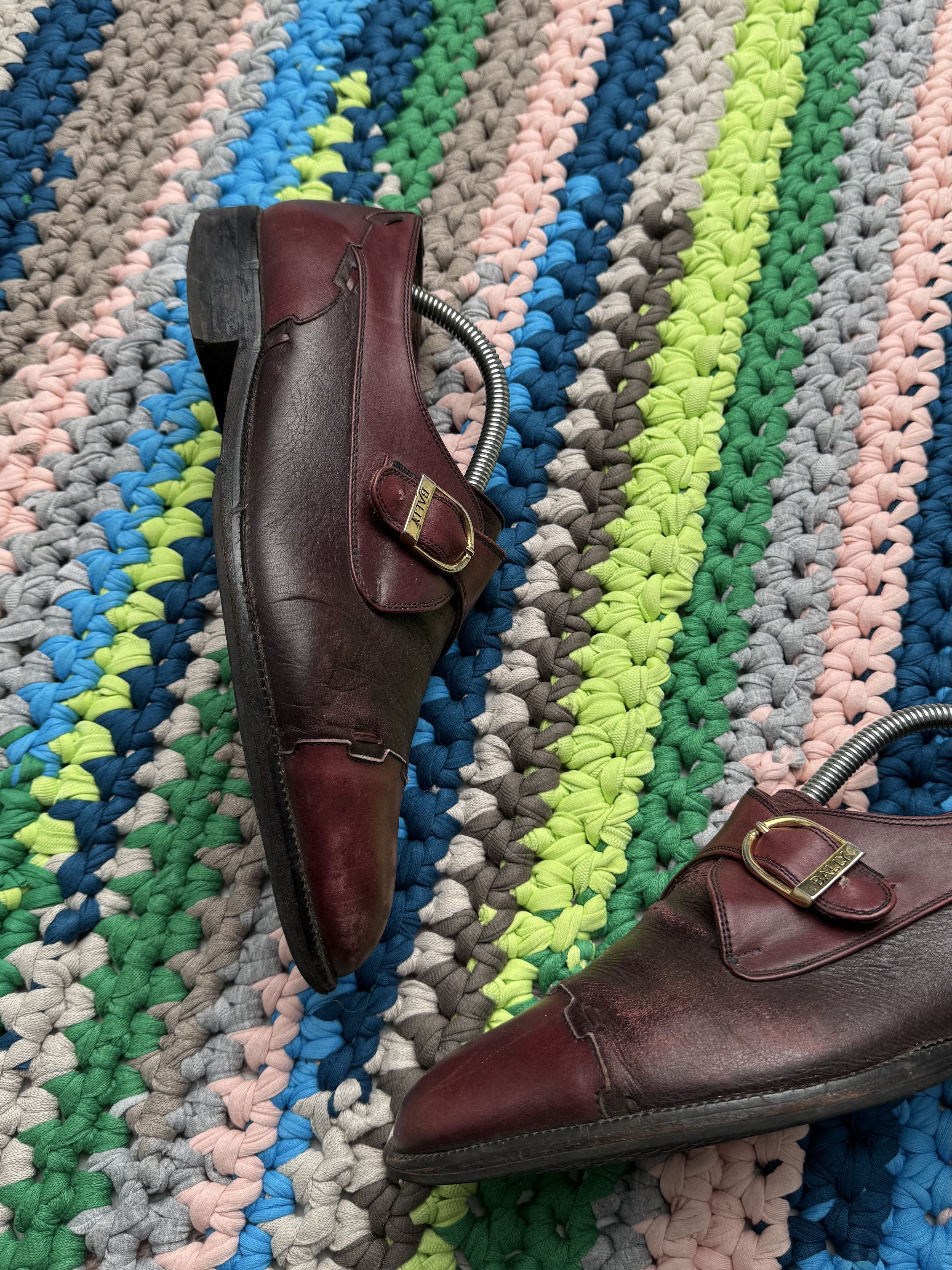 Bally Bally Vintage Leather Shoes (D10) Size US 8.5 / EU 41-42 - 4 Thumbnail