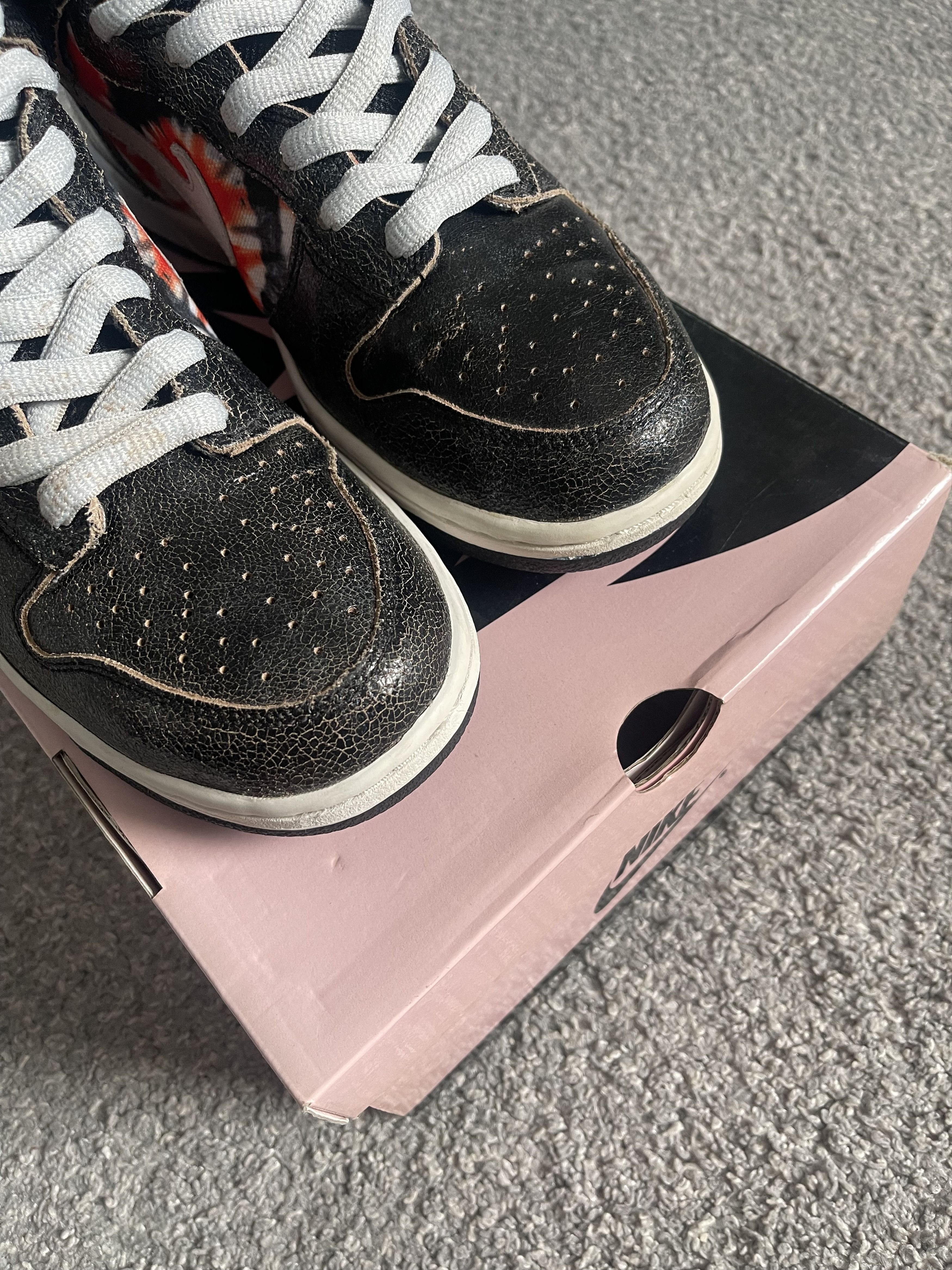 Nike Nike SB Dunk High (HUF) sz 9.5 Size US 9.5 / EU 42-43 - 8 Thumbnail