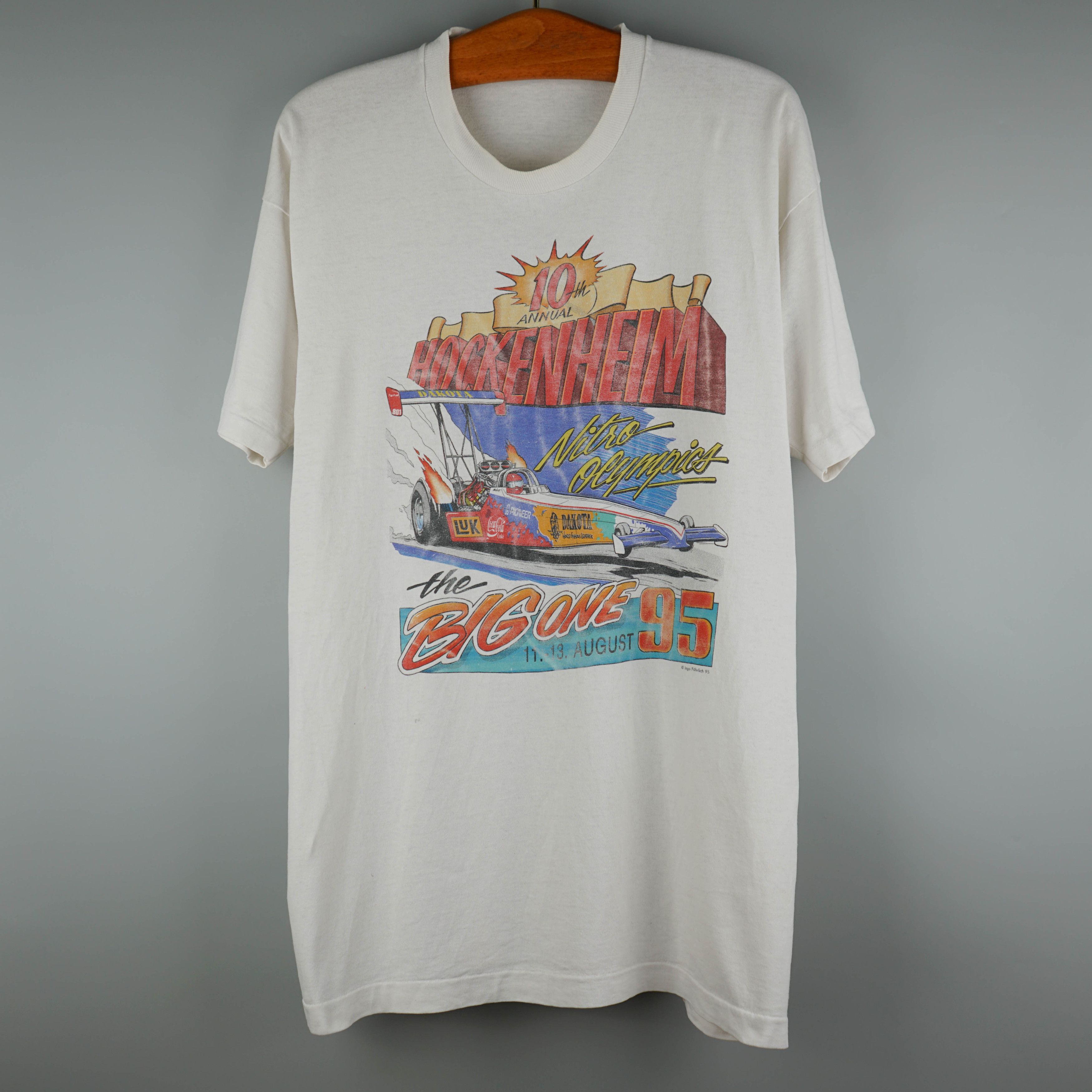 Formula 1 × Vintage vintage 1995 F1 Grand Prix T-Shirt Hockenheim Size US XXL / EU 58 / 5 - 1 Thumbnail