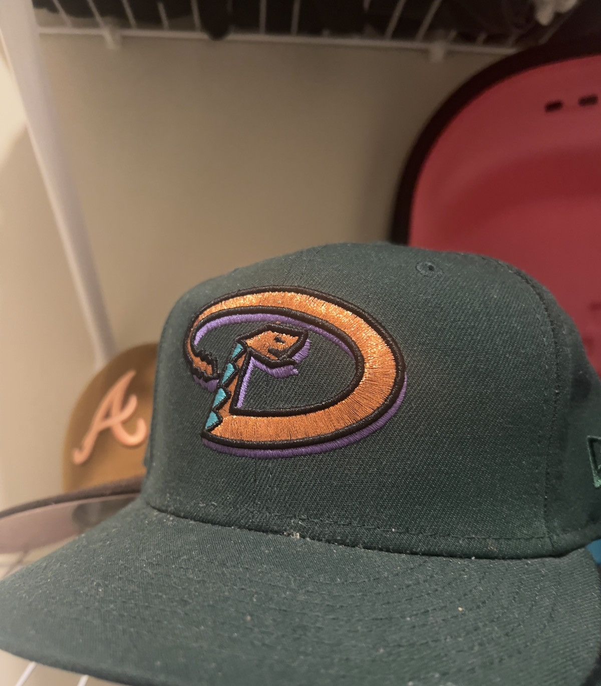 Hat Club Green Eggs And Ham Diamondbacks Hat Size ONE SIZE - 4 Thumbnail