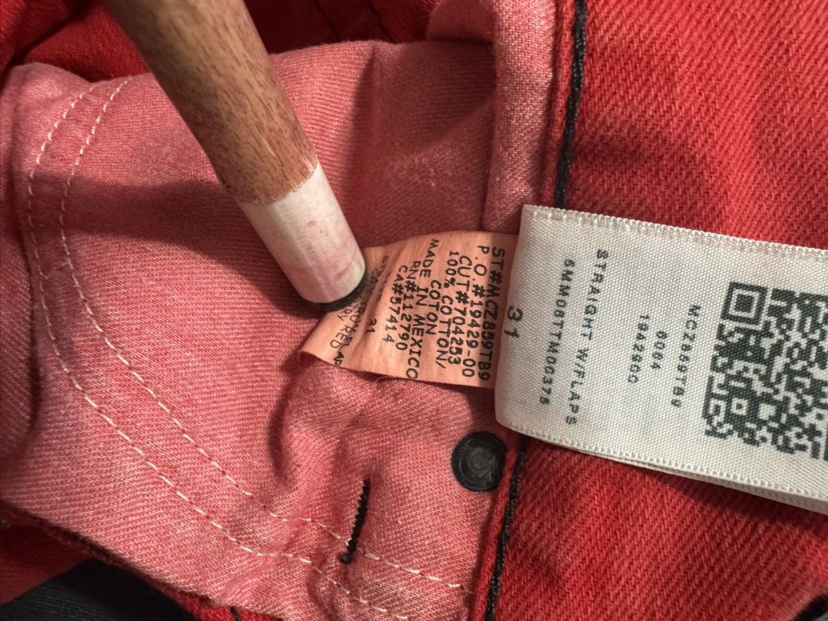 True Religion True Religion Red Denim Size US 31 - 6 Thumbnail