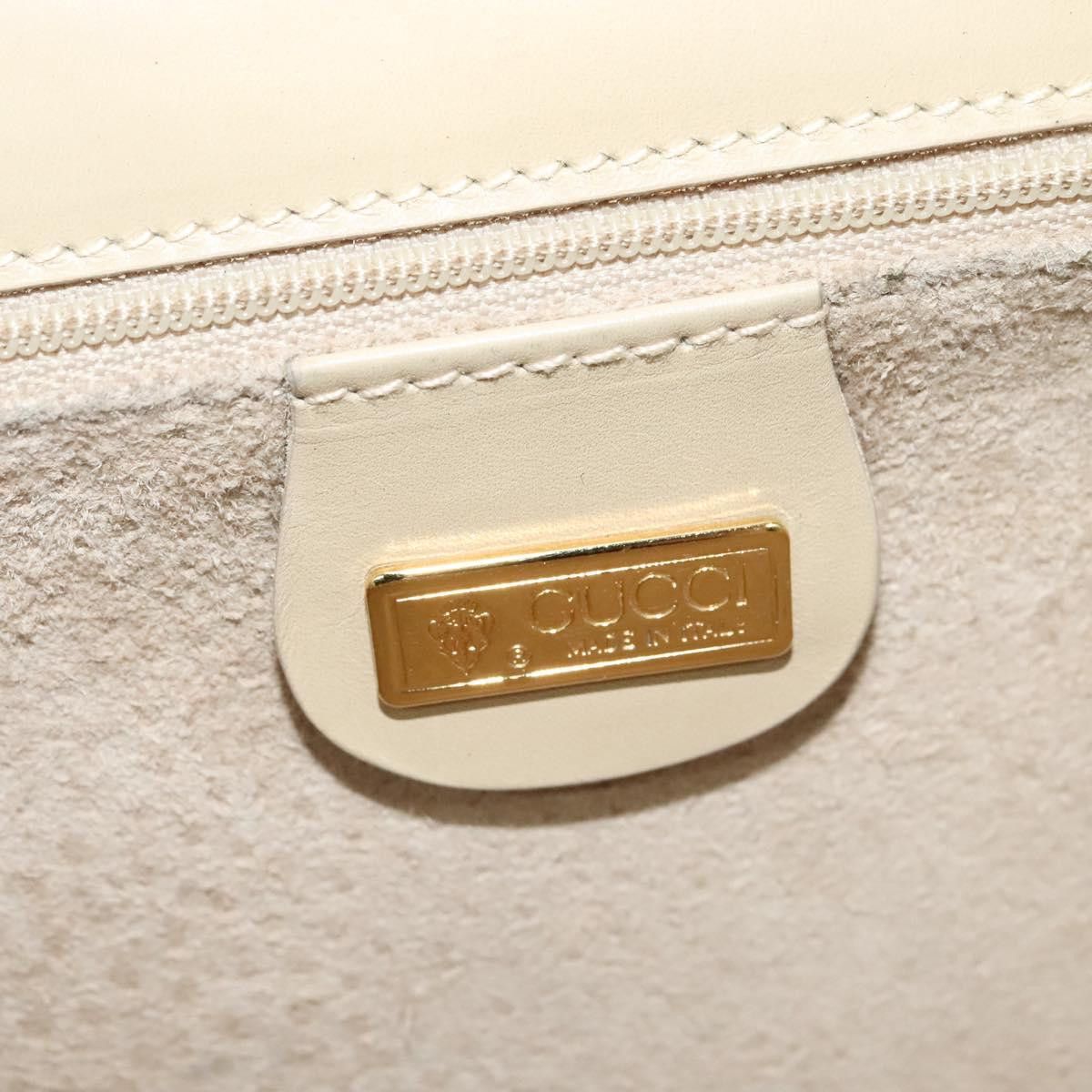 Gucci GUCCI Shoulder Bag Leather Beige Gold 004 406 004 406 Size ONE SIZE - 16 Thumbnail