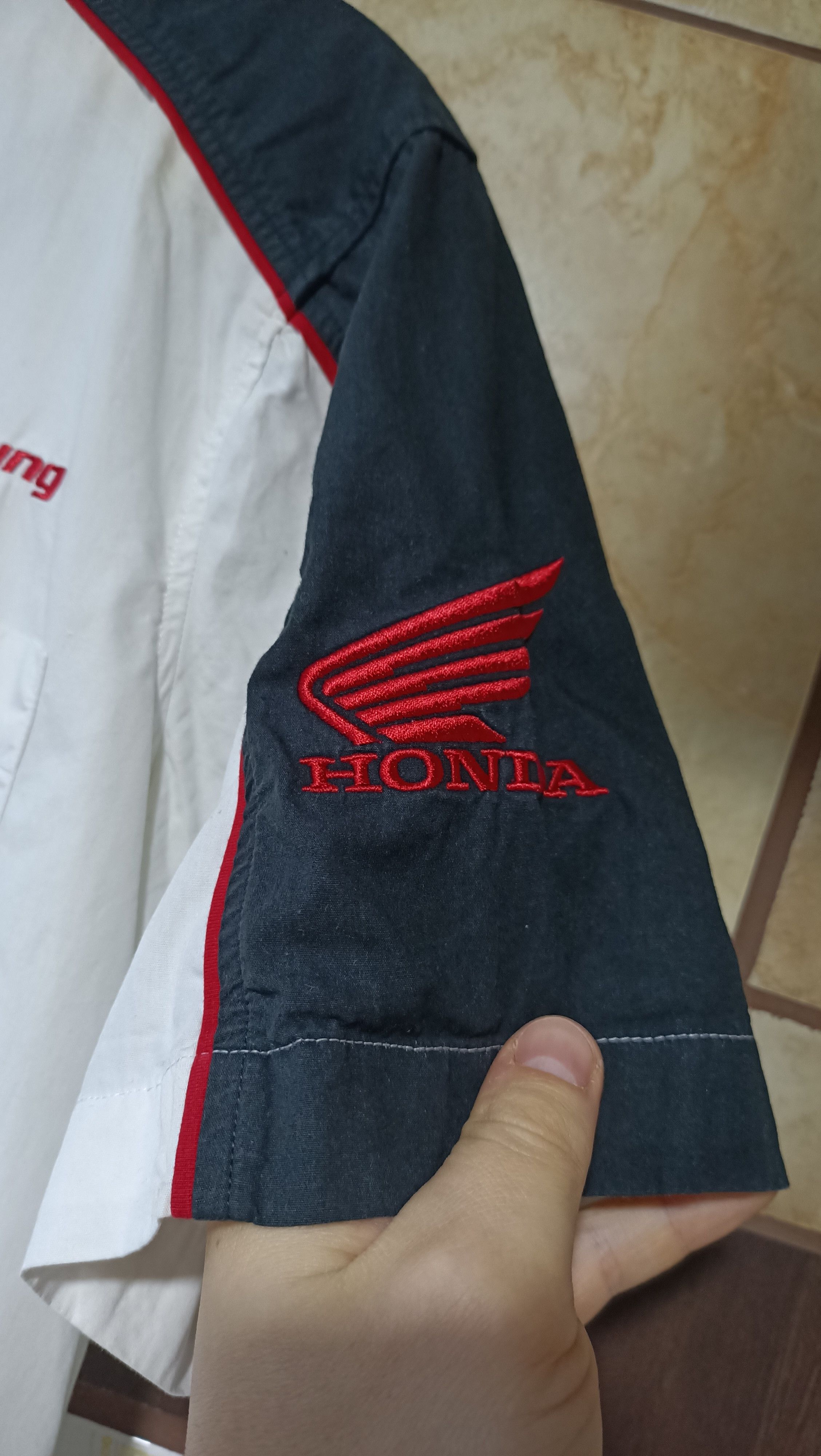 Honda Vintage Honda Racing Team up button shirt HRC Size US M / EU 48-50 / 2 - 2 Thumbnail