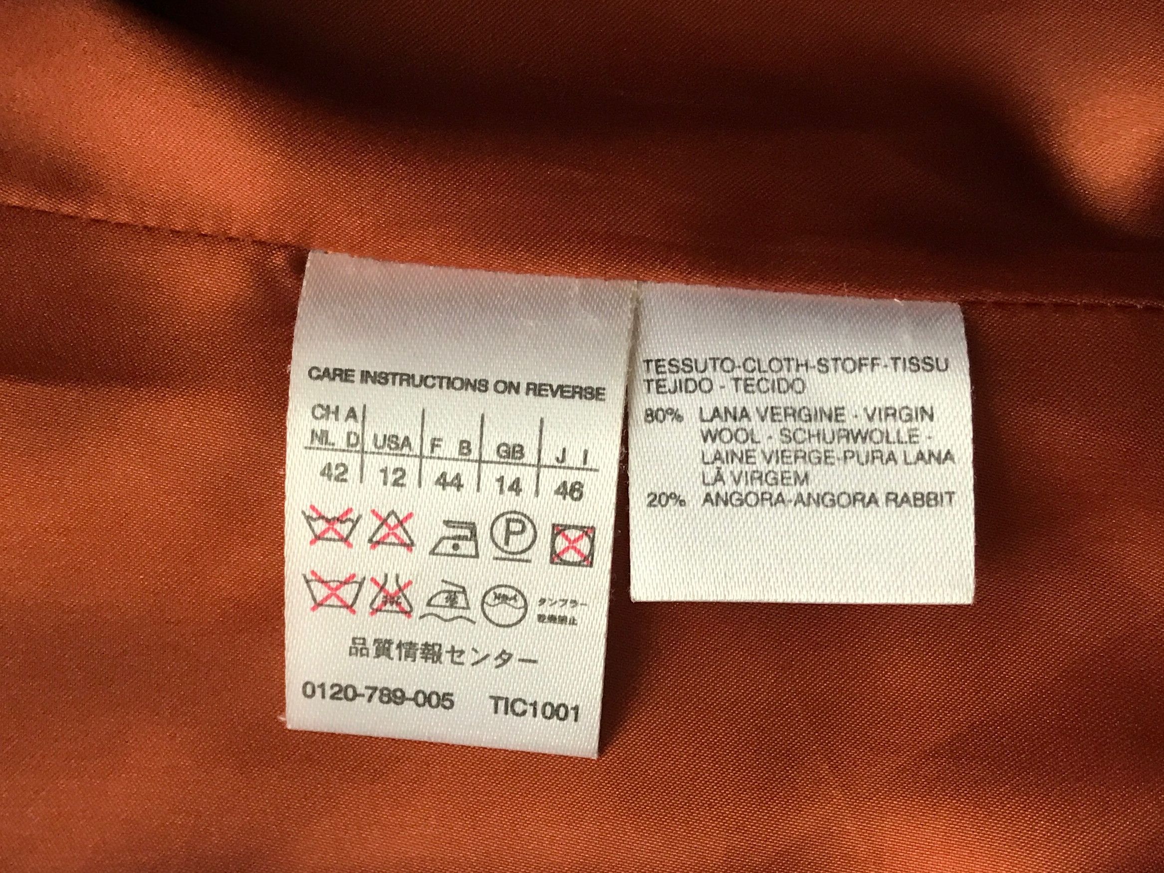 Max Mara ICON MAX MARA WOOL ANGORA RABBIT COAT US12 IT46 UK14 Size XL / US 12-14 / IT 48-50 - 8 Thumbnail