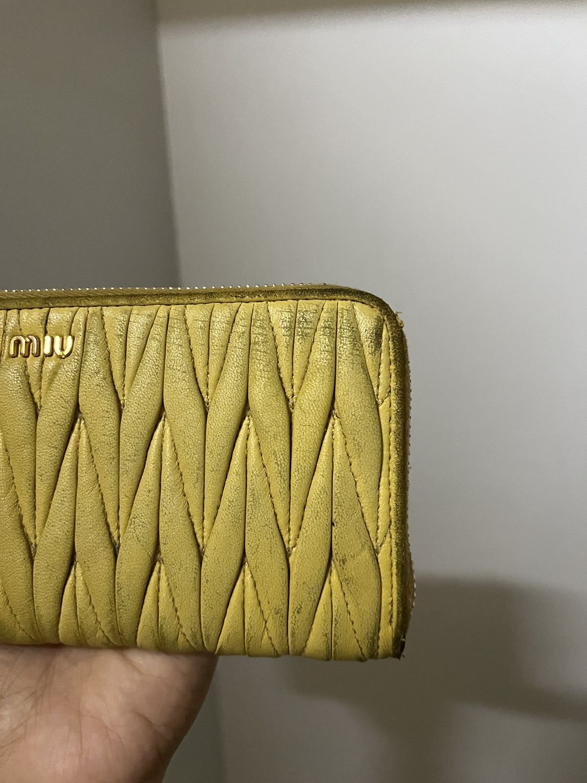 Miu Miu Miu Miu Matelassé Pleated Size ONE SIZE - 6 Thumbnail