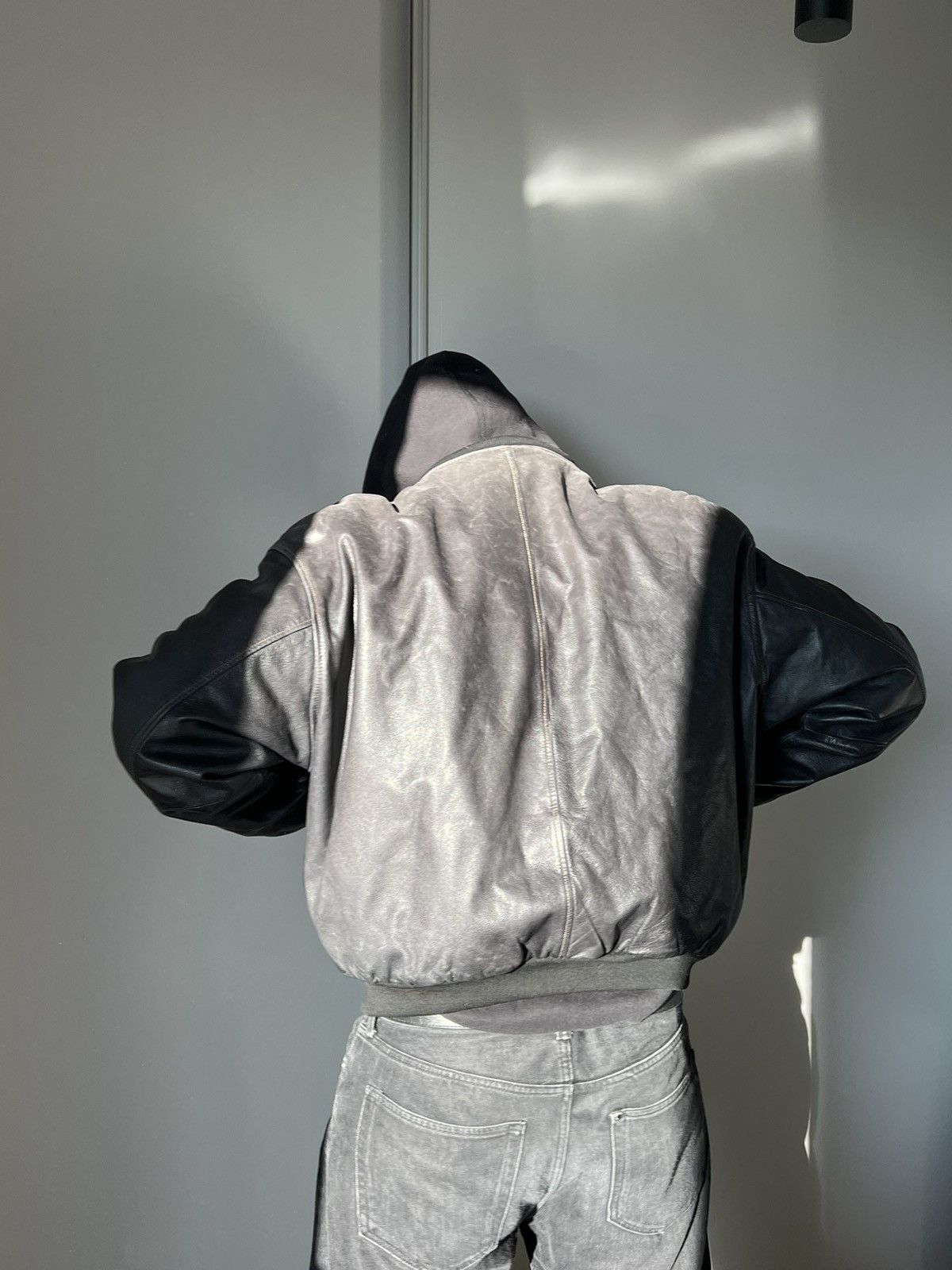 Joop! × Vintage Vintage JOOP leather bomber jacket rare Size US L / EU 52-54 / 3 - 3 Thumbnail