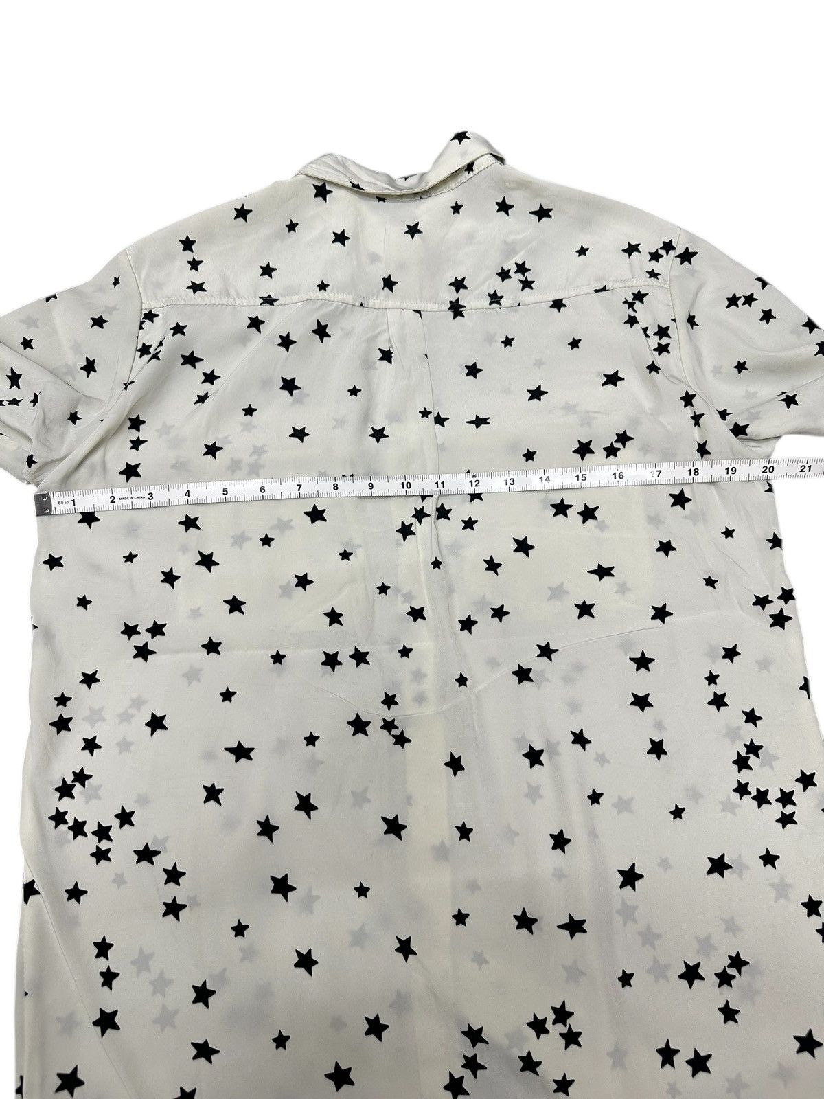 Issey Miyake 2000s LAUREN DOUBLE POCKET STARS DESIGN SHIRT BUTTON Size US M / EU 48-50 / 2 - 7 Thumbnail