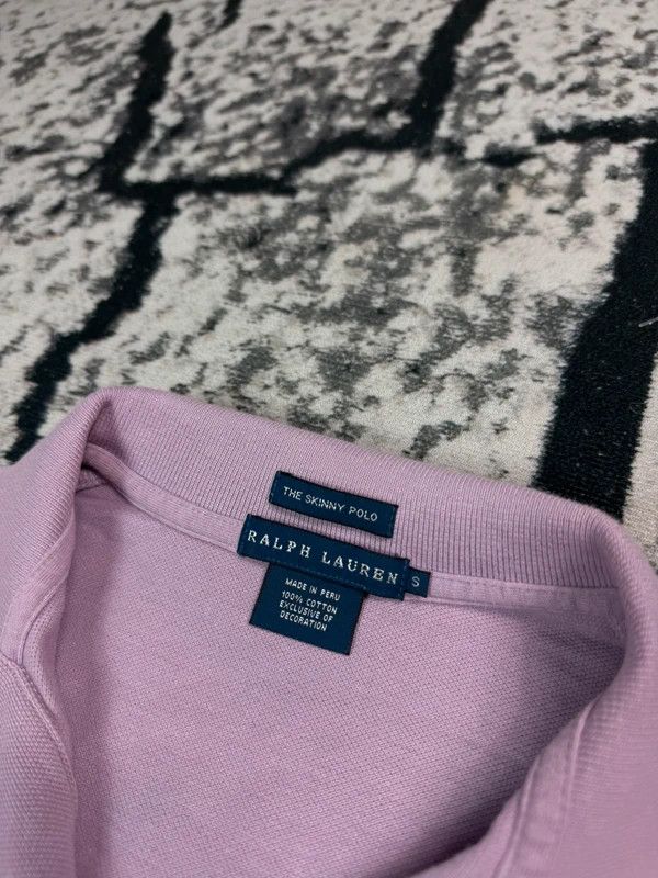 Ralph Lauren Ralph Lauren purple pink polo shirt S vintage Size S / US 4 / IT 40 - 5 Thumbnail
